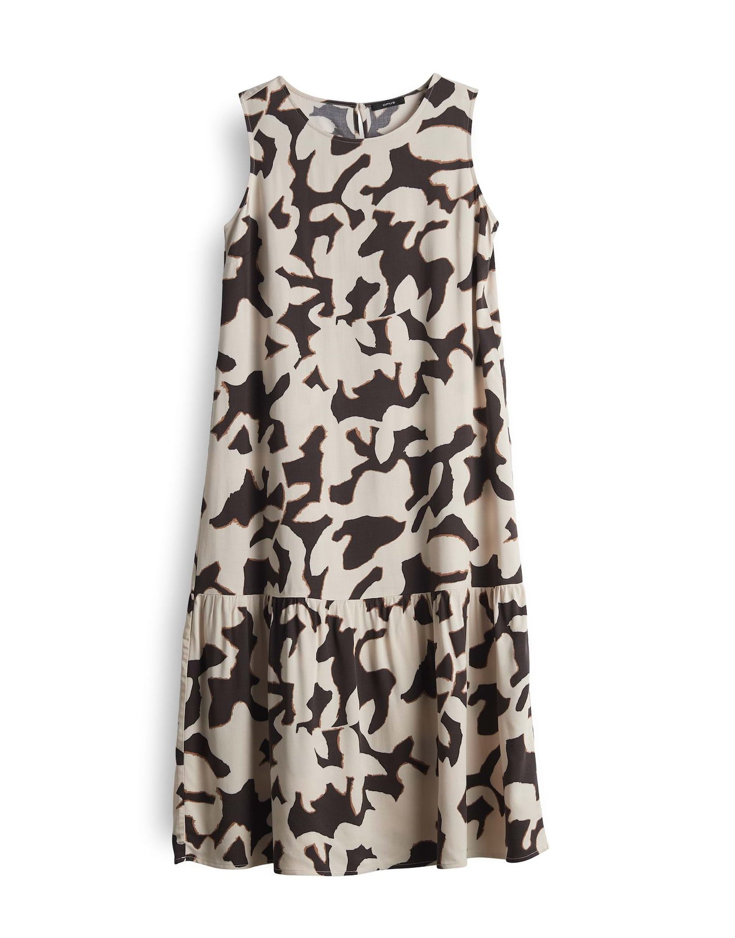 Opus Damen Kleid Wicy wildflower 44 braun