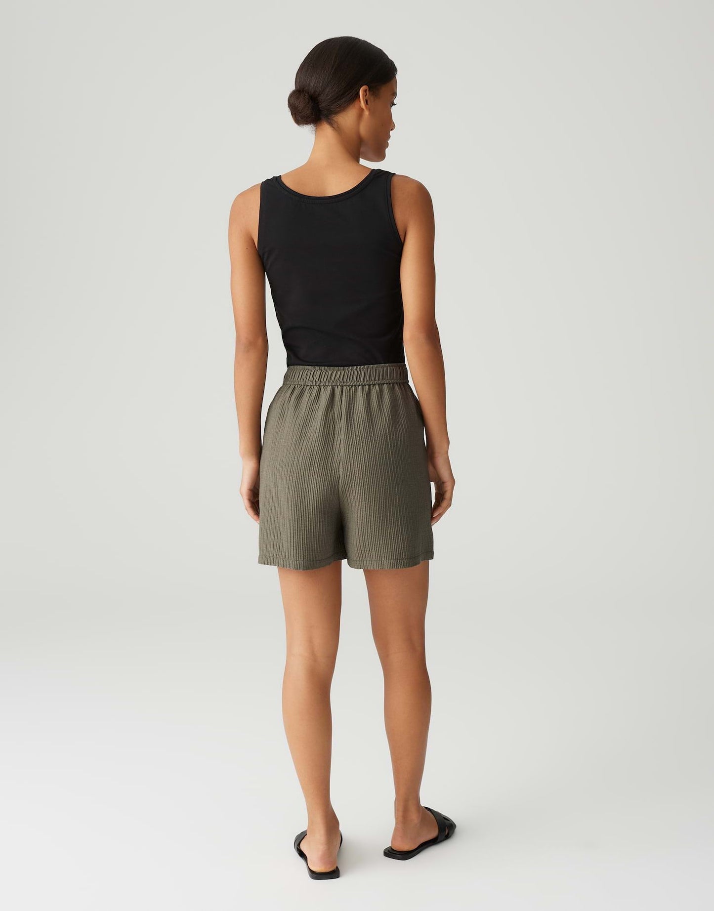 Opus Damen Shorts Melane shorts grün