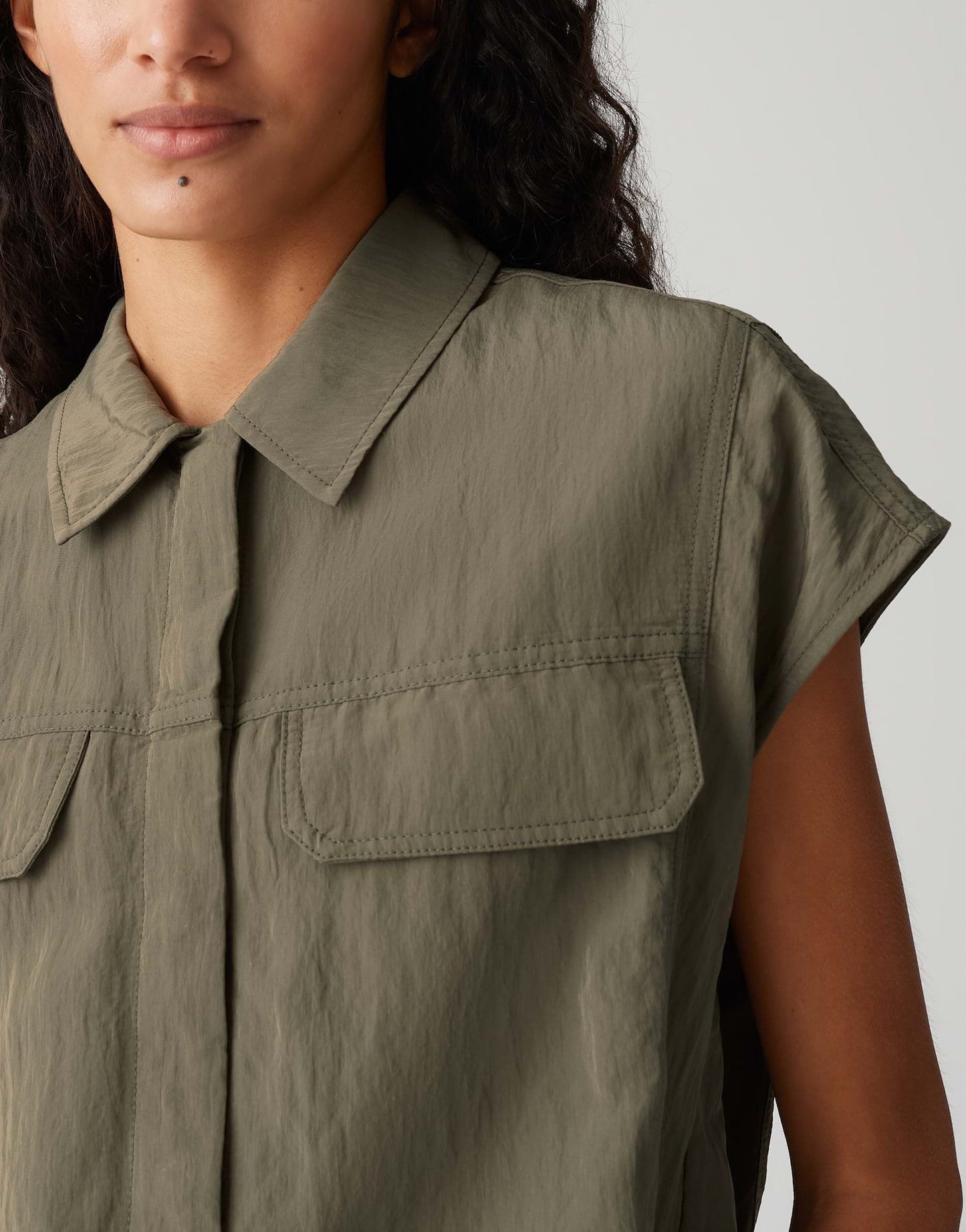 Opus Damen Bluse Fropi 10418013194317 grün