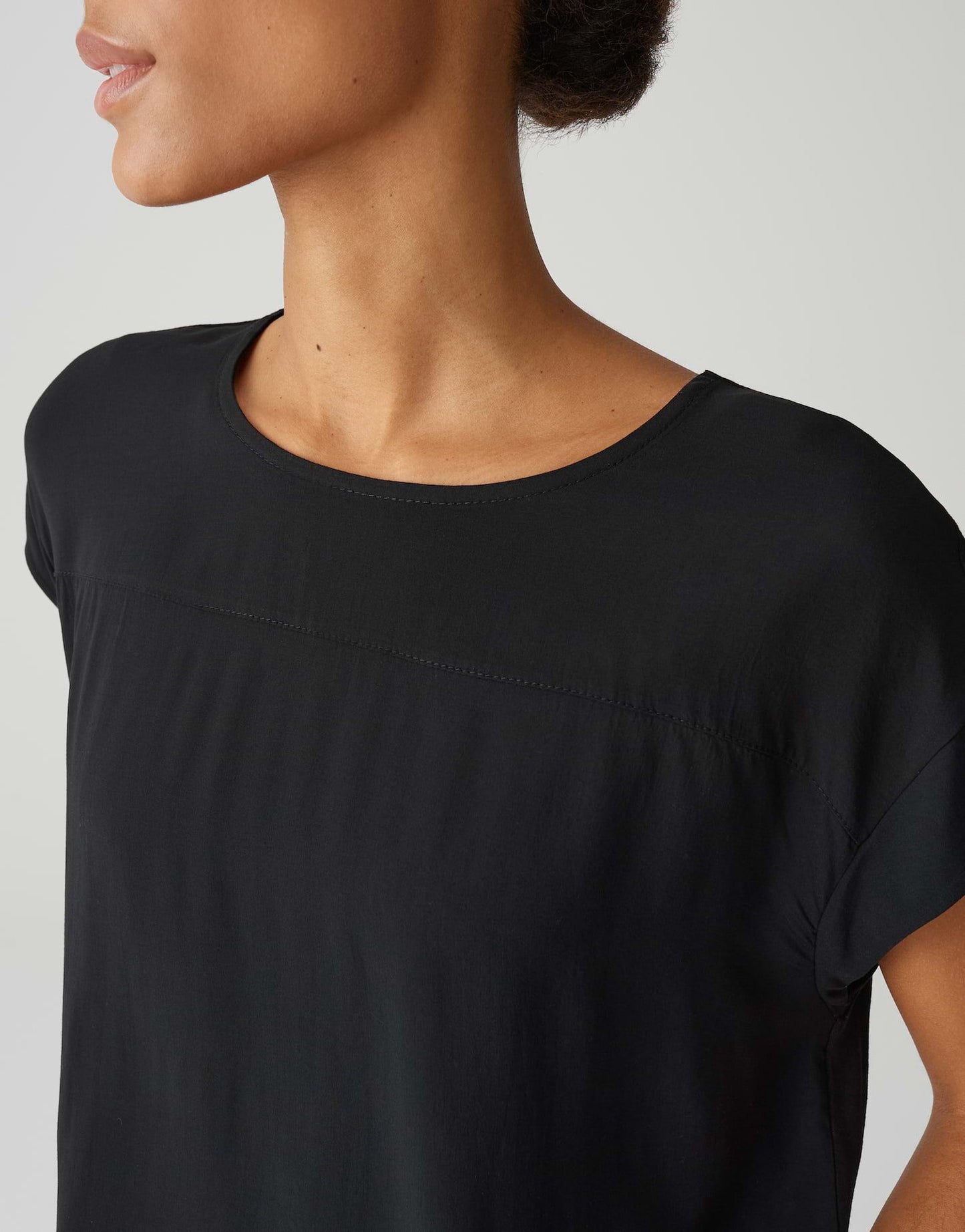 Opus Damen T-Shirt Sesonne schwarz