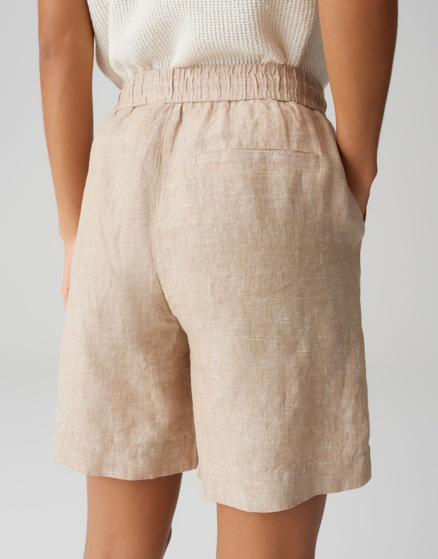 Opus Damen Shorts Melane shorts beige
