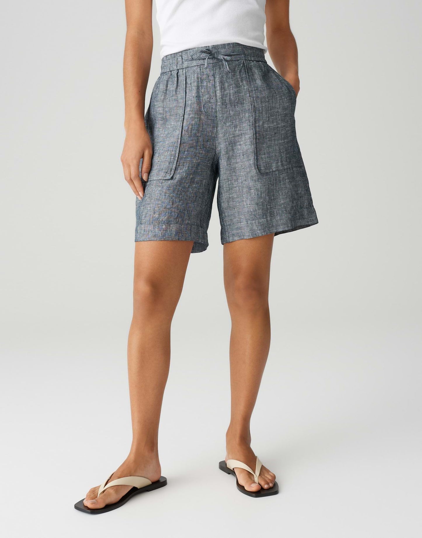 Opus Damen Shorts Melane shorts blau