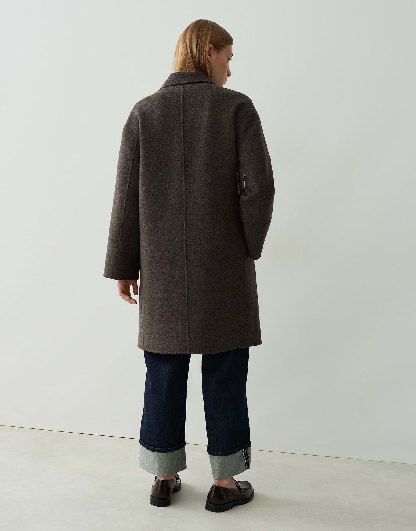 Opus Damen Mantel braun