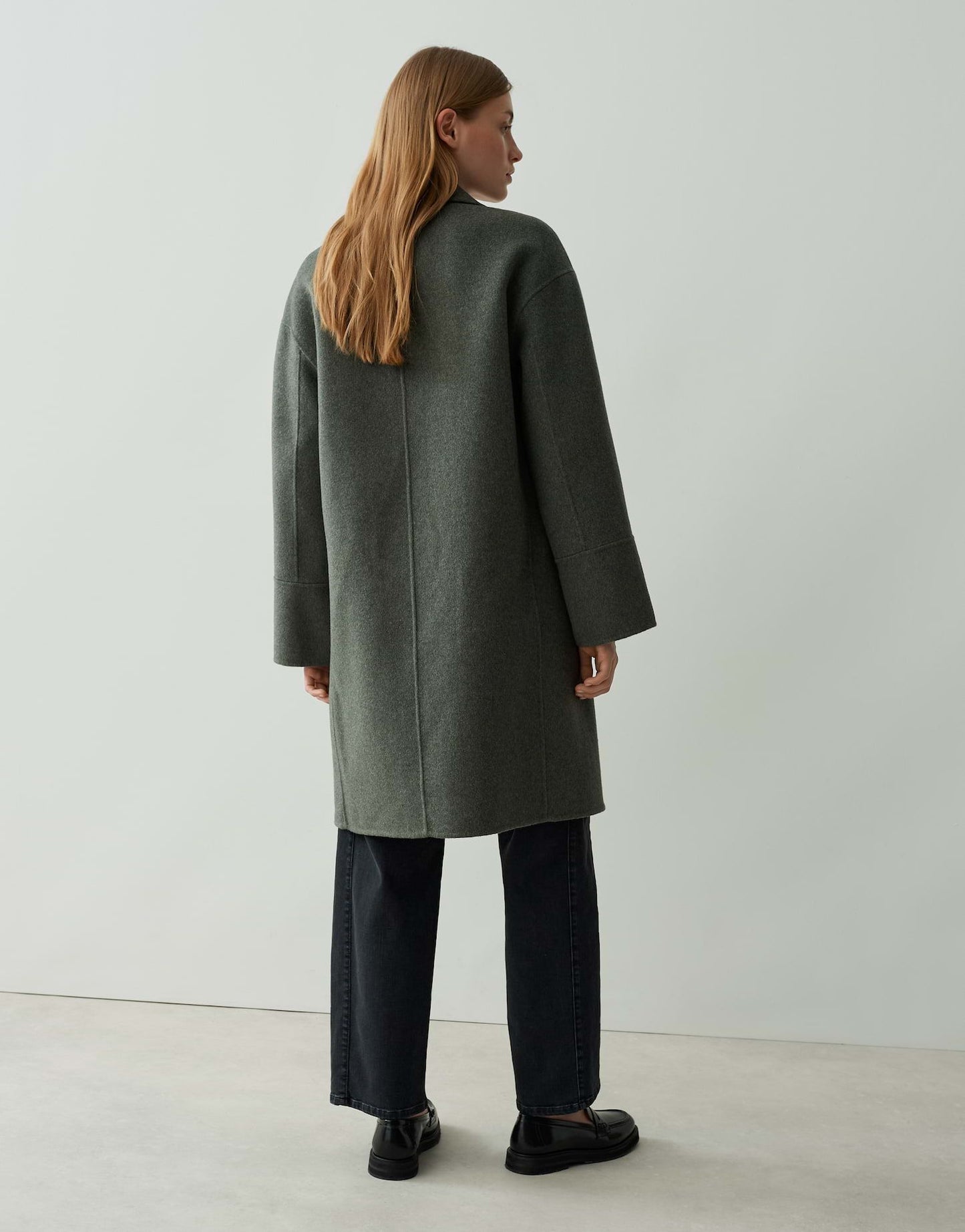 Opus Damen Mantel grau