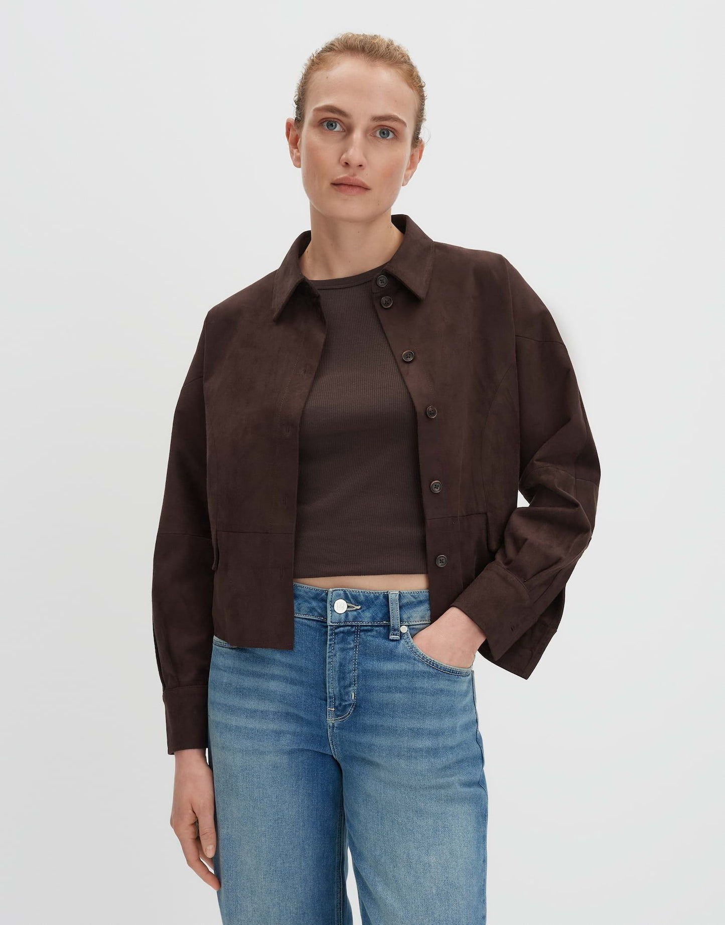 Someday Damen Jacke braun