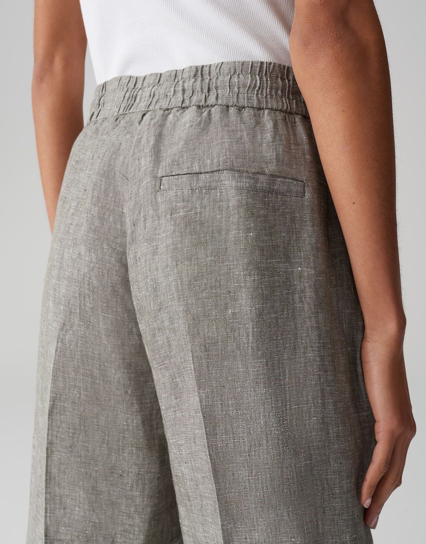 OPUS – Opus Damen Bundfaltenhose Maikito linen