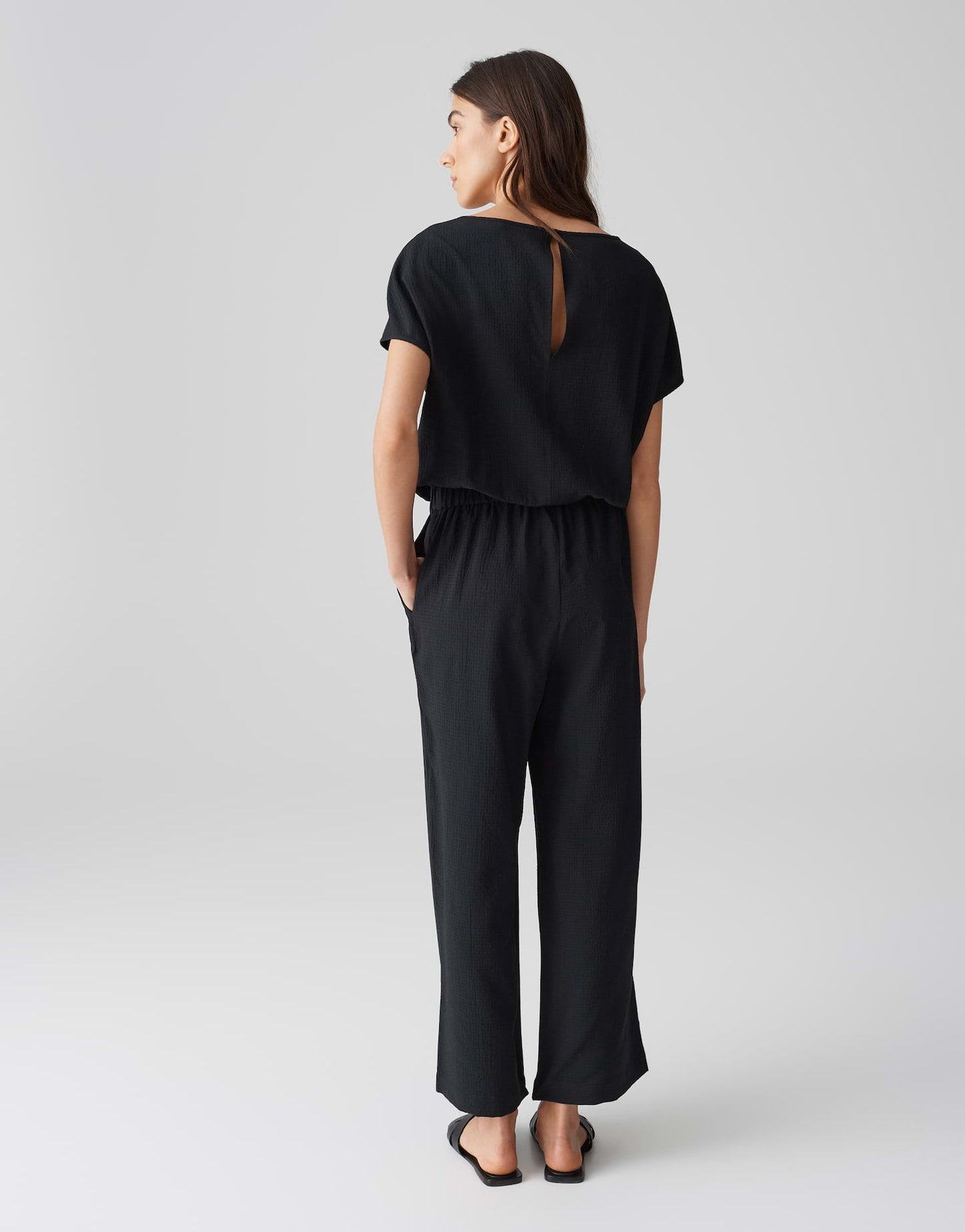 Opus Damen Jumpsuit Mabuzi schwarz
