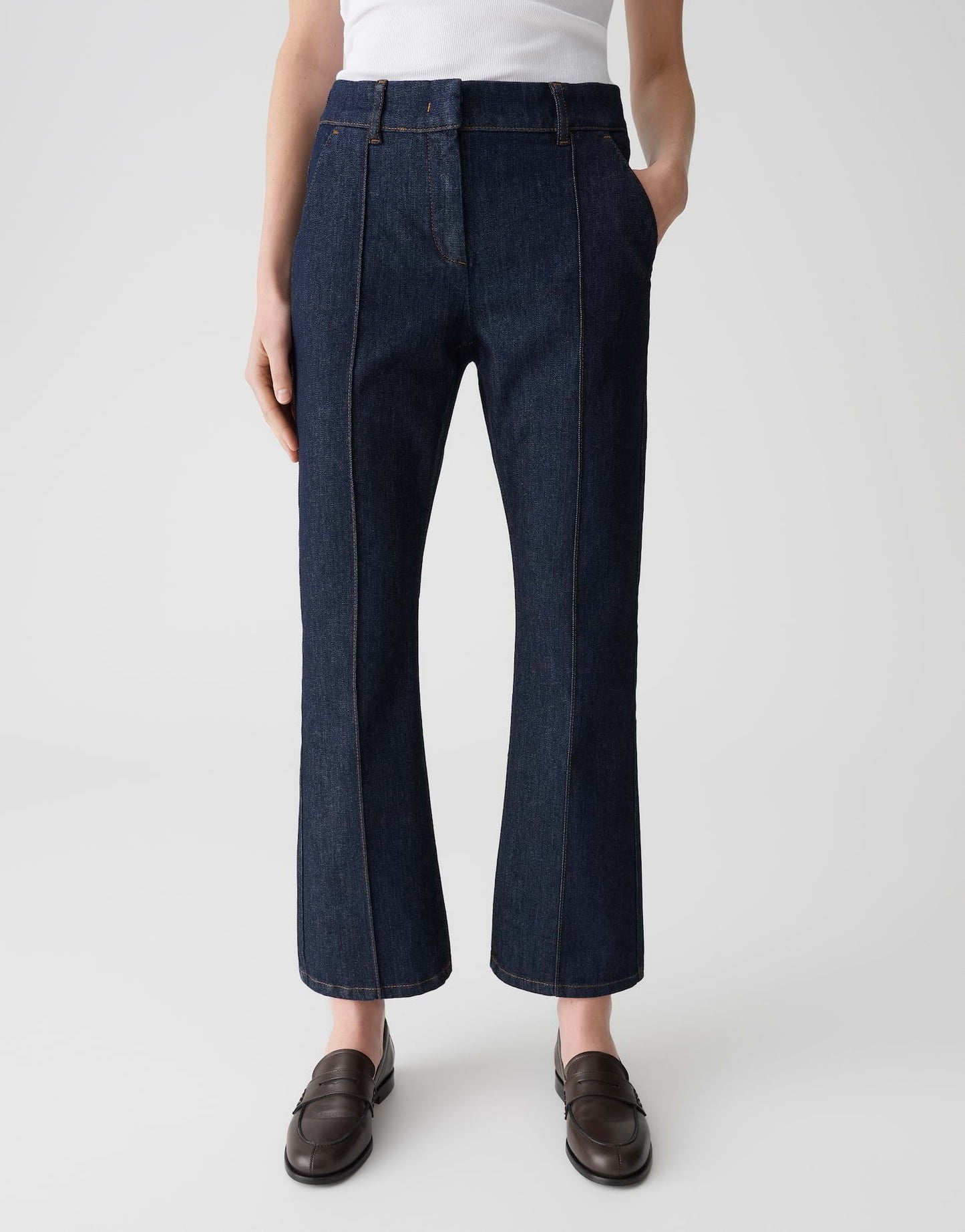 Opus Pants Damen Jeans Luane blau