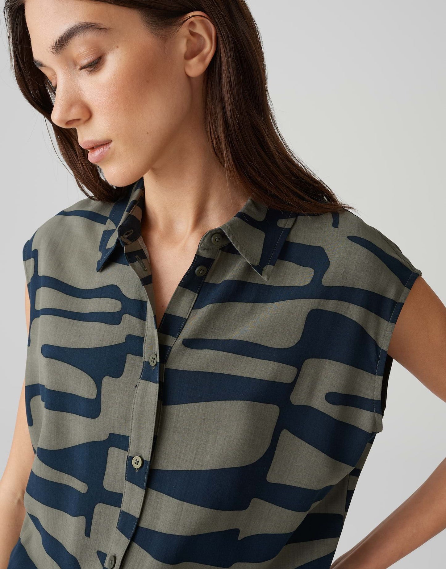 Opus Damen Jumpsuit Monny shadow grün