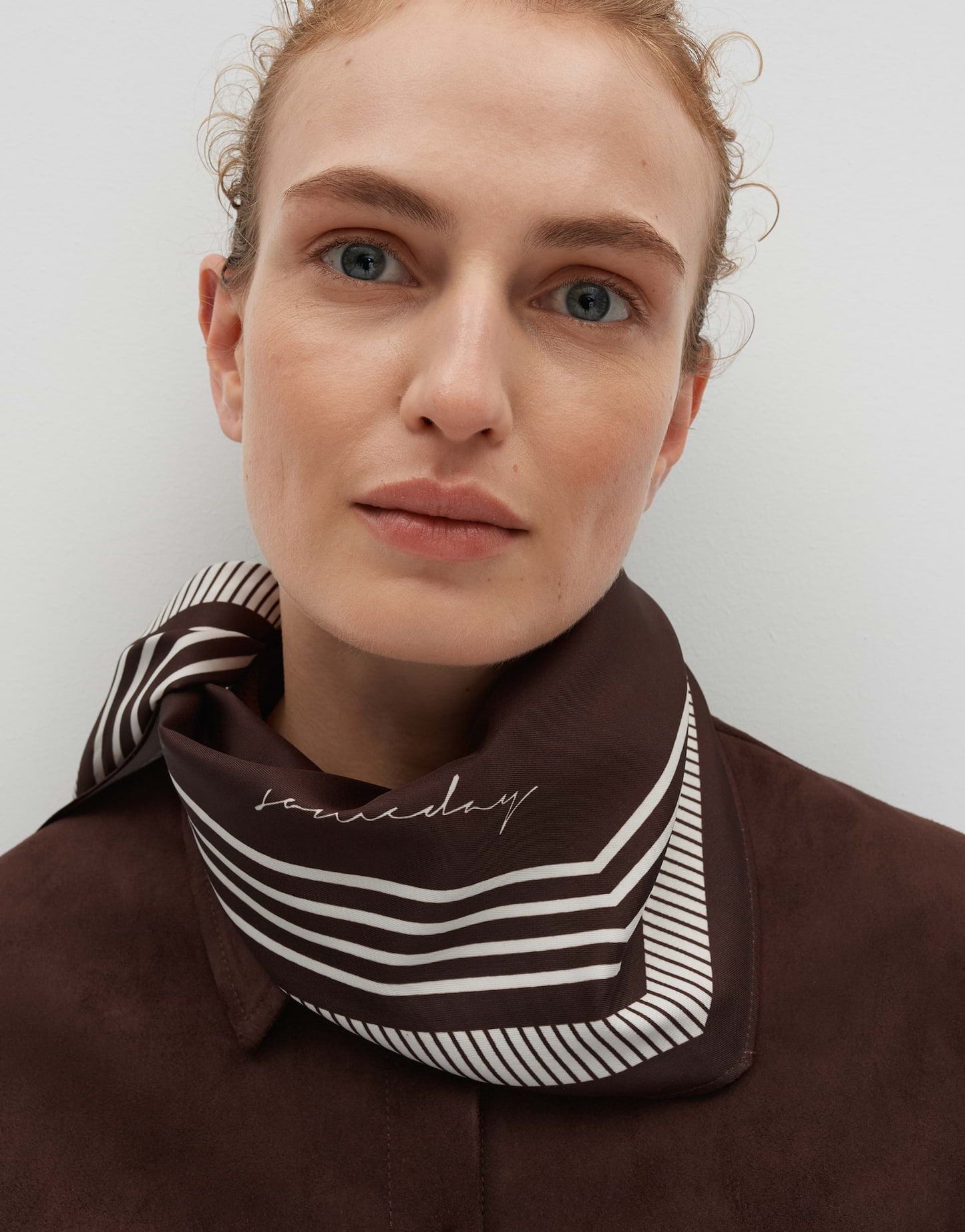 someday Damen Tuch Bittie scarf braun