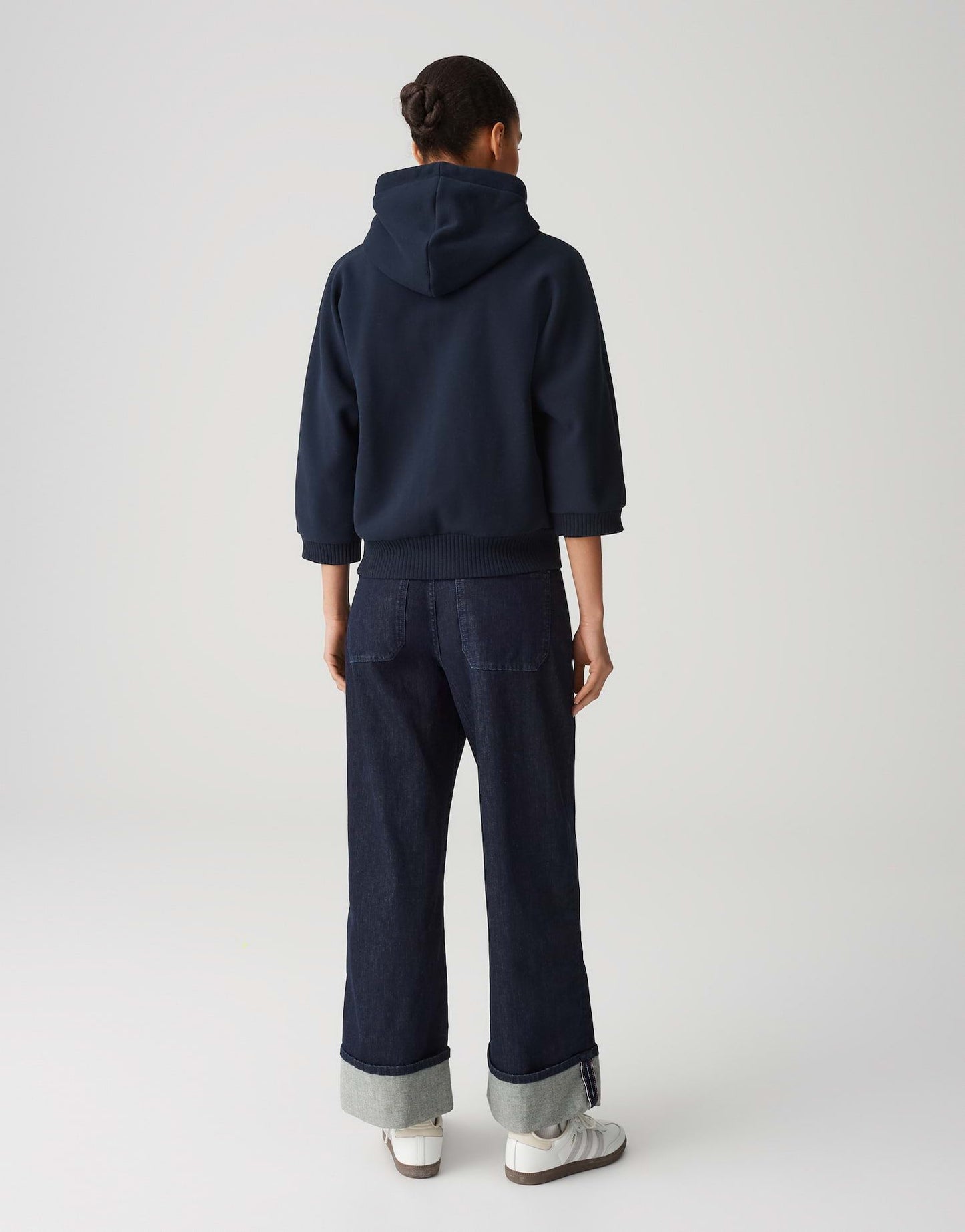 OPUS Damen Sweatjacke blau