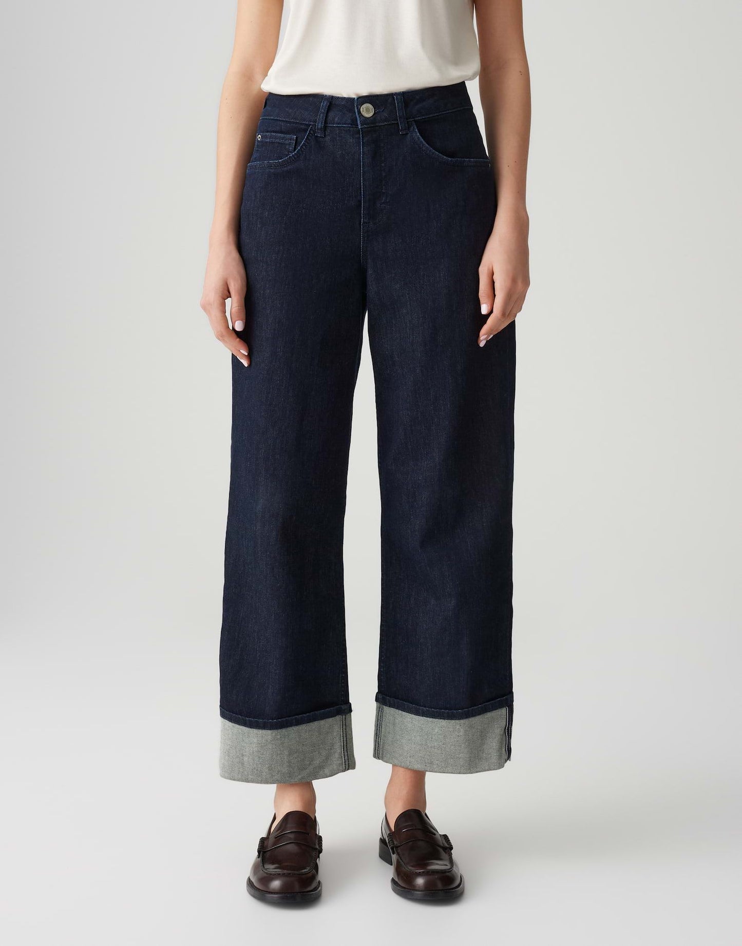 OPUS Damen Hose blau
