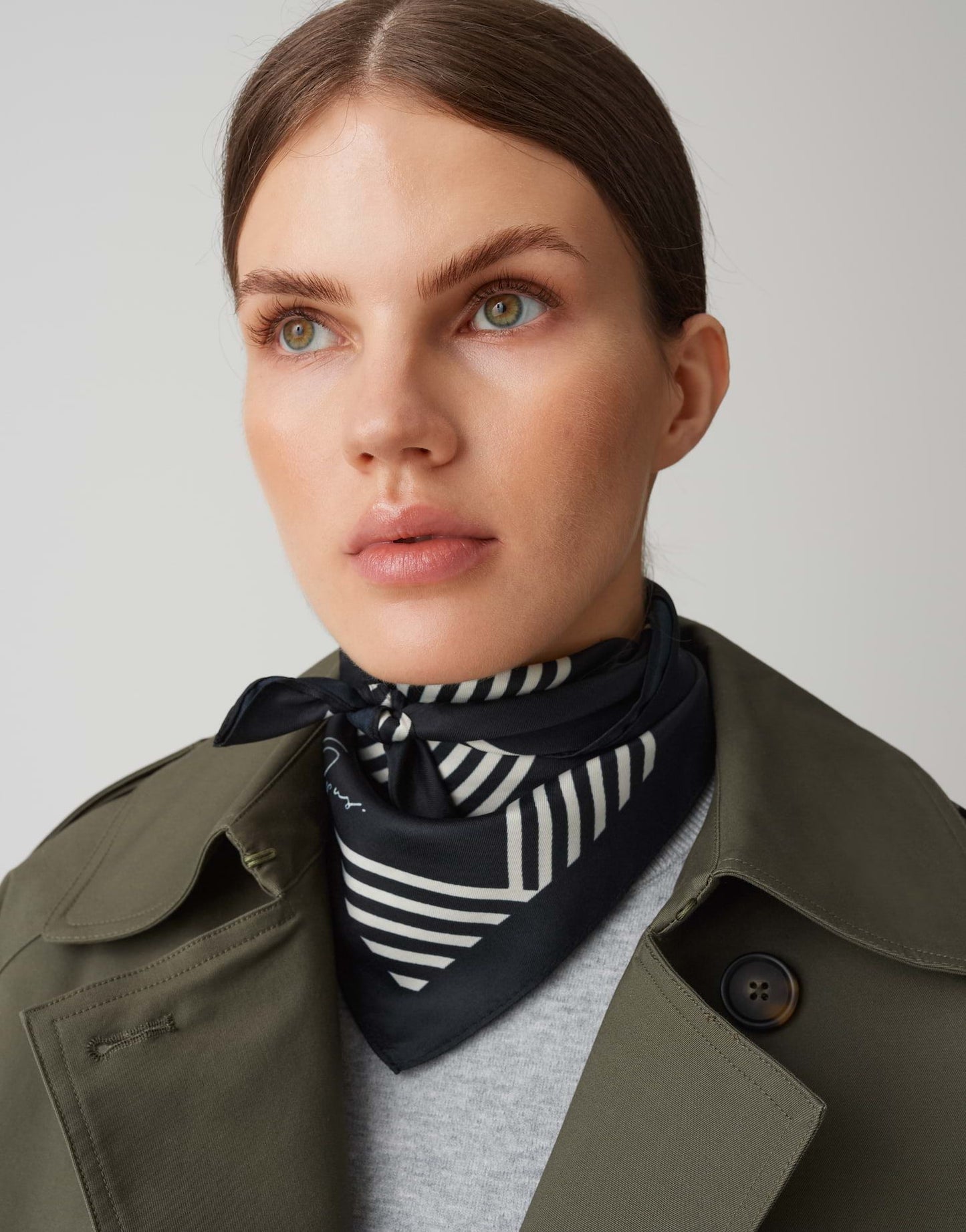 Opus Damen Schal blau