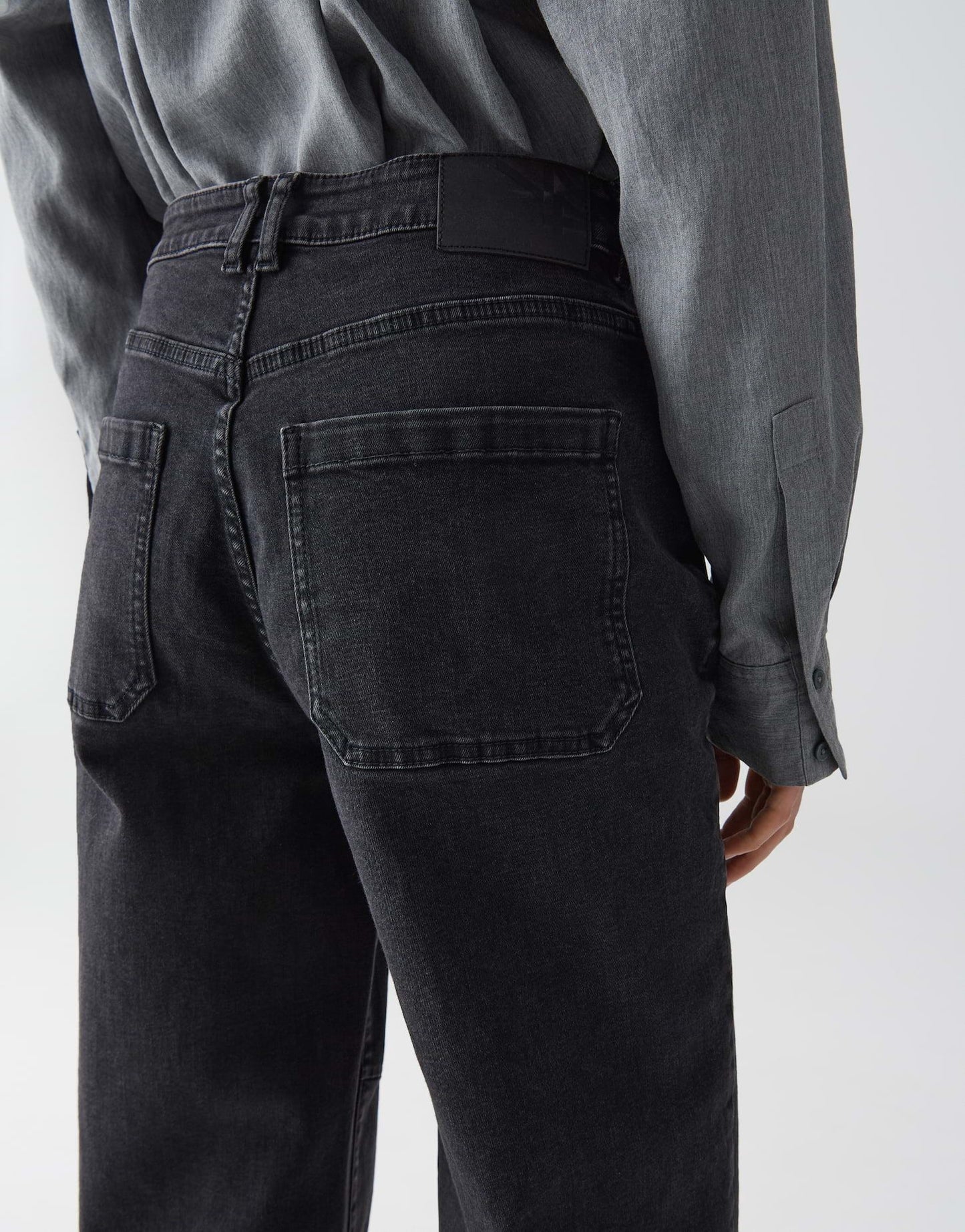 Opus Damen Jeans schwarz