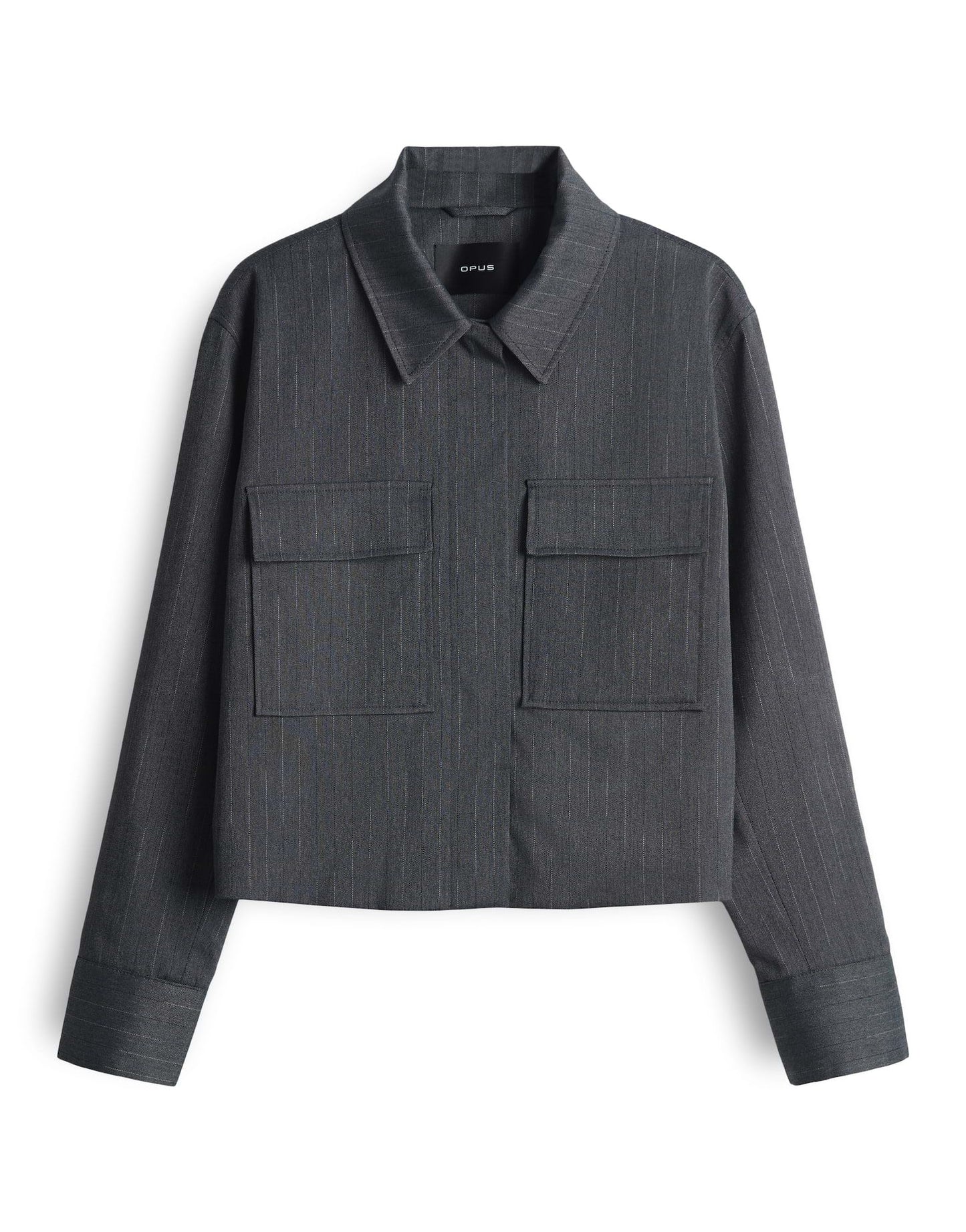 Opus Damen Jacke Hydena blau