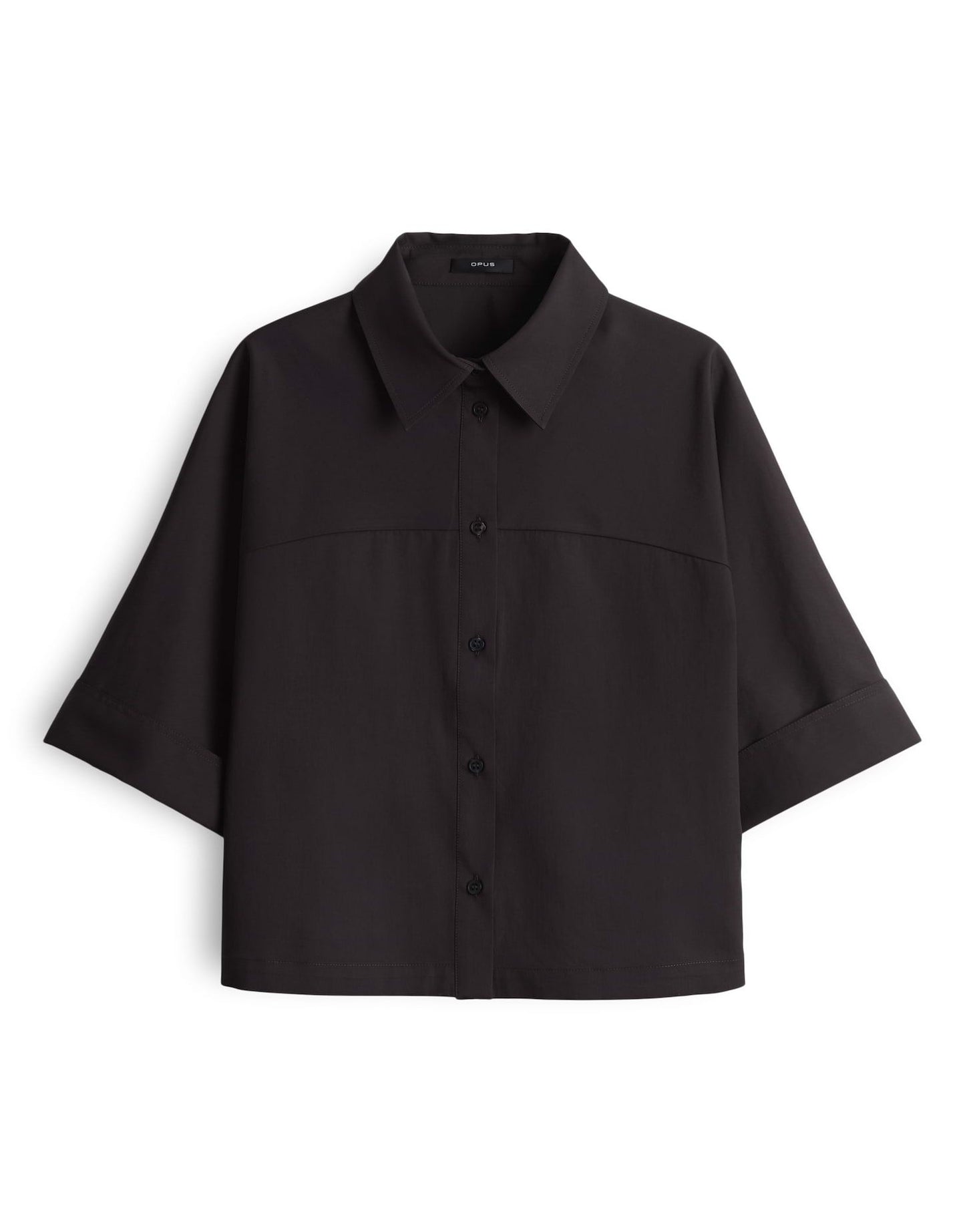 Opus Damen Hemdbluse Freppy braun