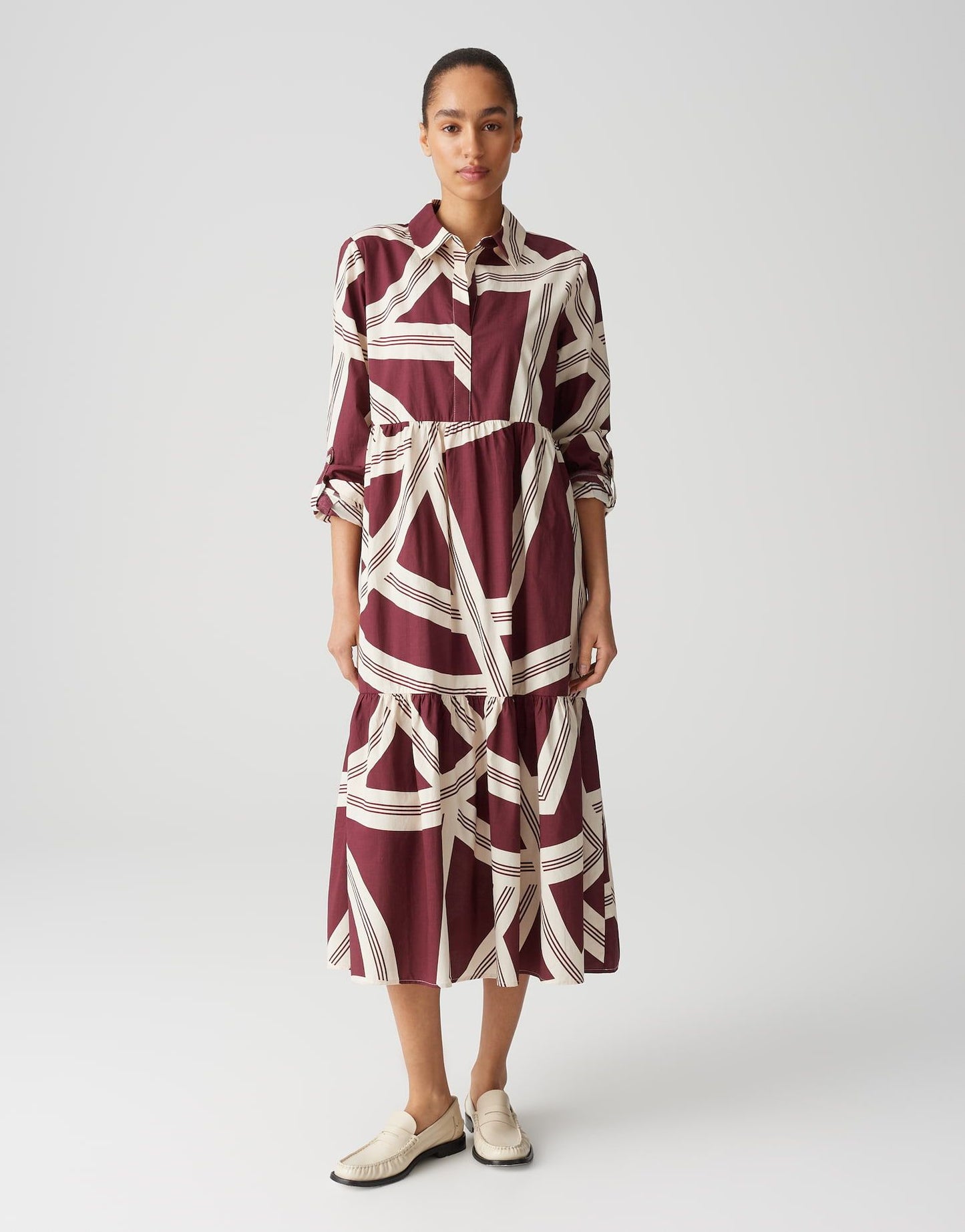 OPUS Damen Kleid rot