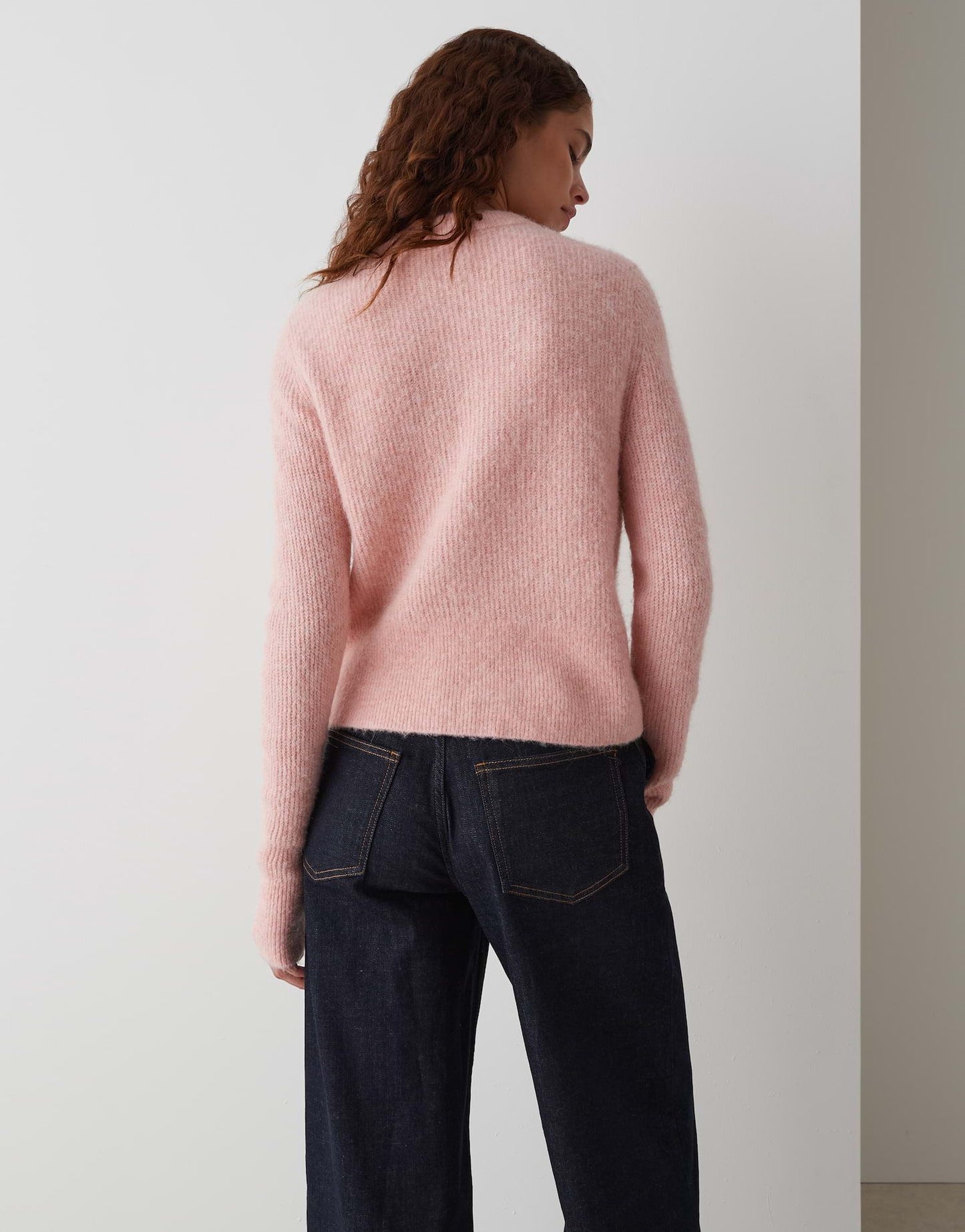 Opus Damen Strickjacke Dreni rosa