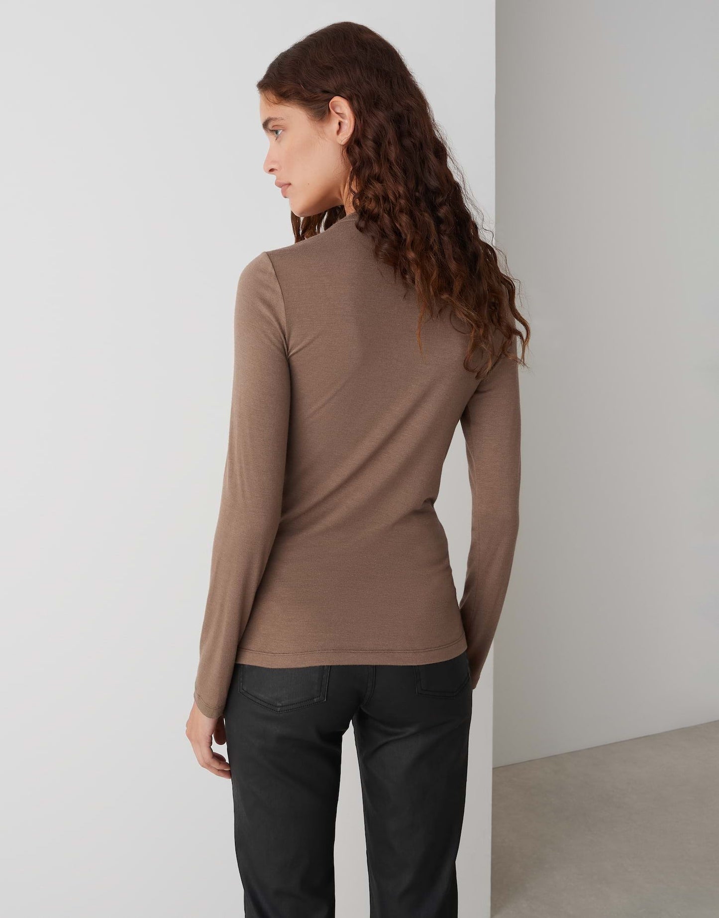 Opus Damen Shirt Sifa braun
