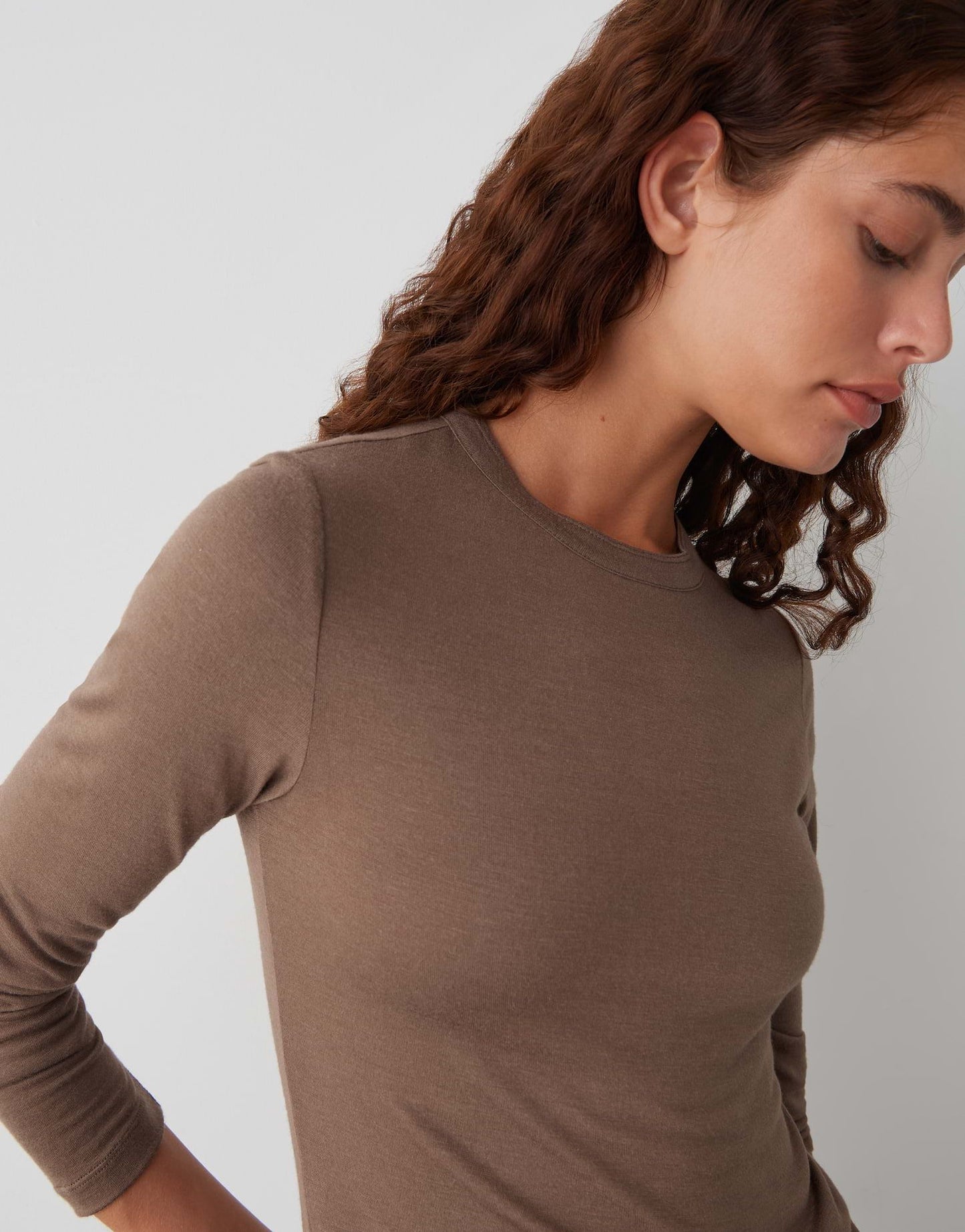 Opus Damen Shirt Sifa braun