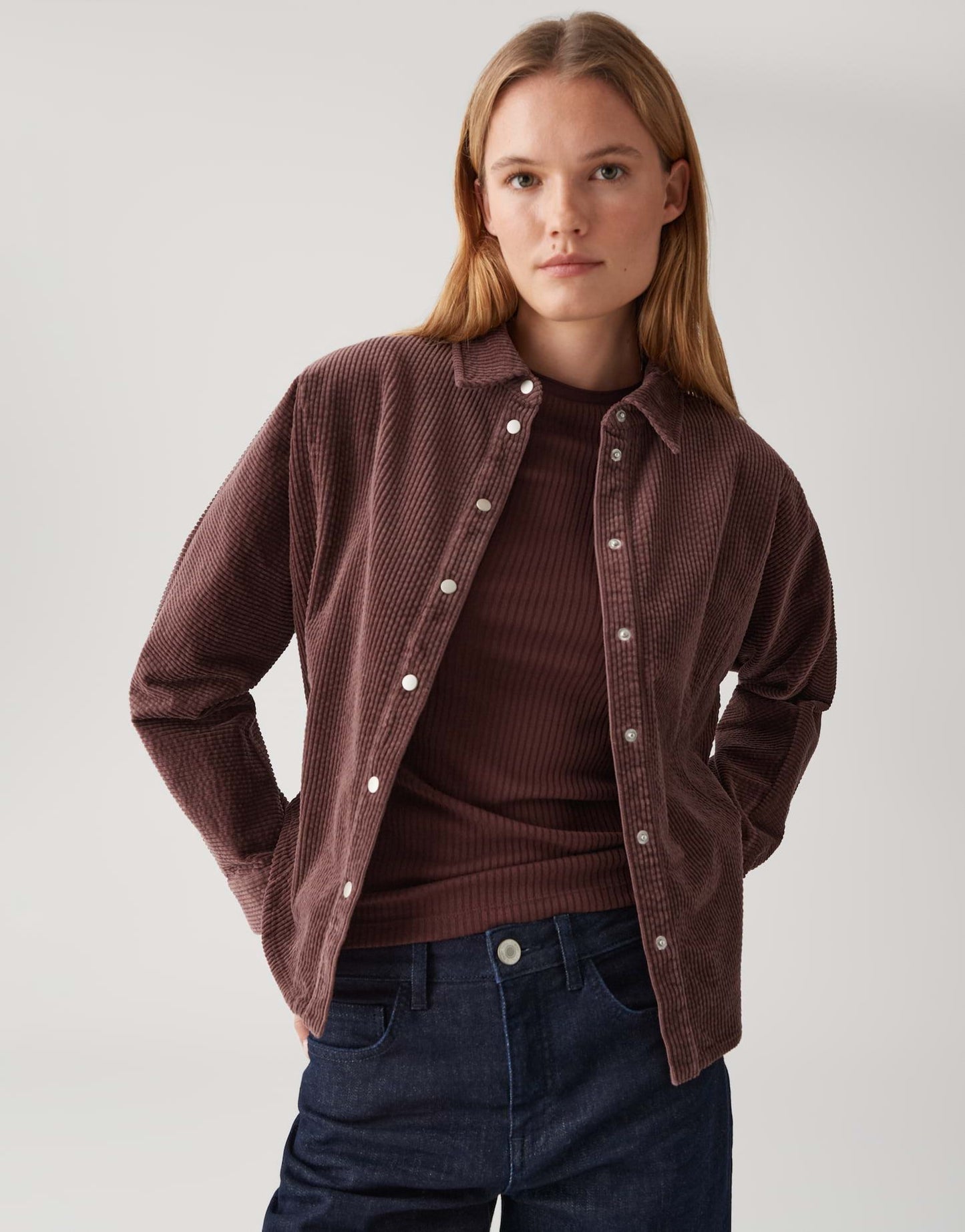 Opus Damen Jacke rot