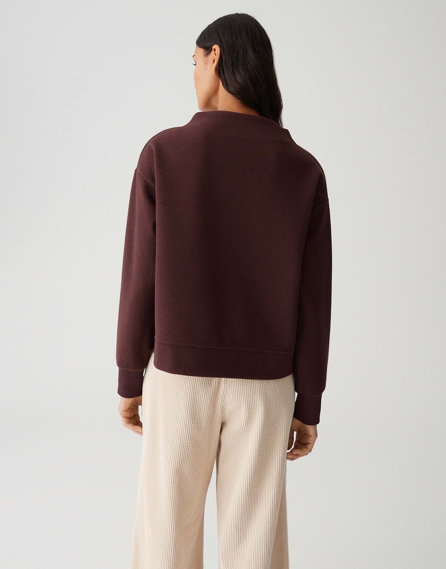 Opus Damen Sweatshirt Gruger rot