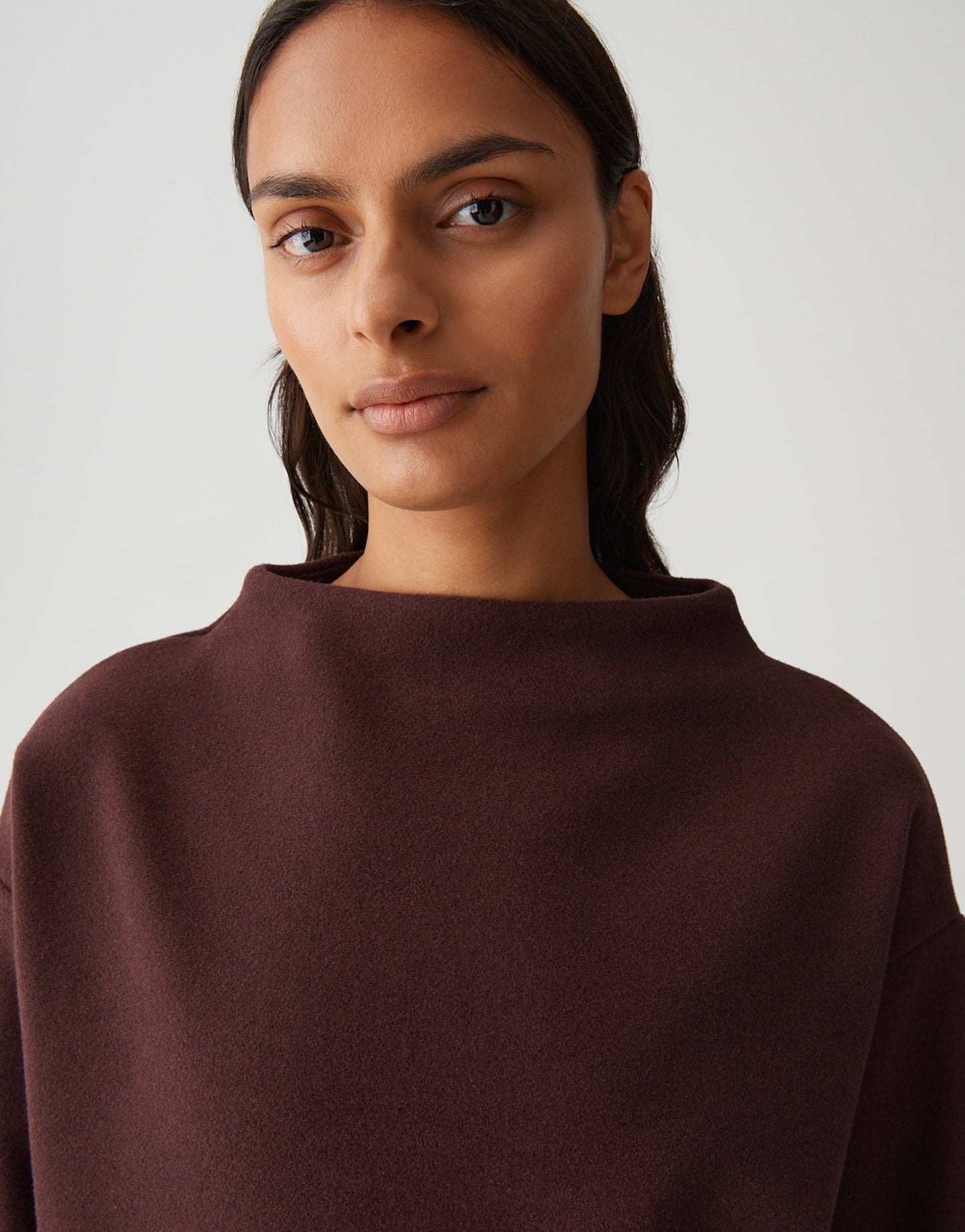 Opus Damen Sweatshirt Gruger rot