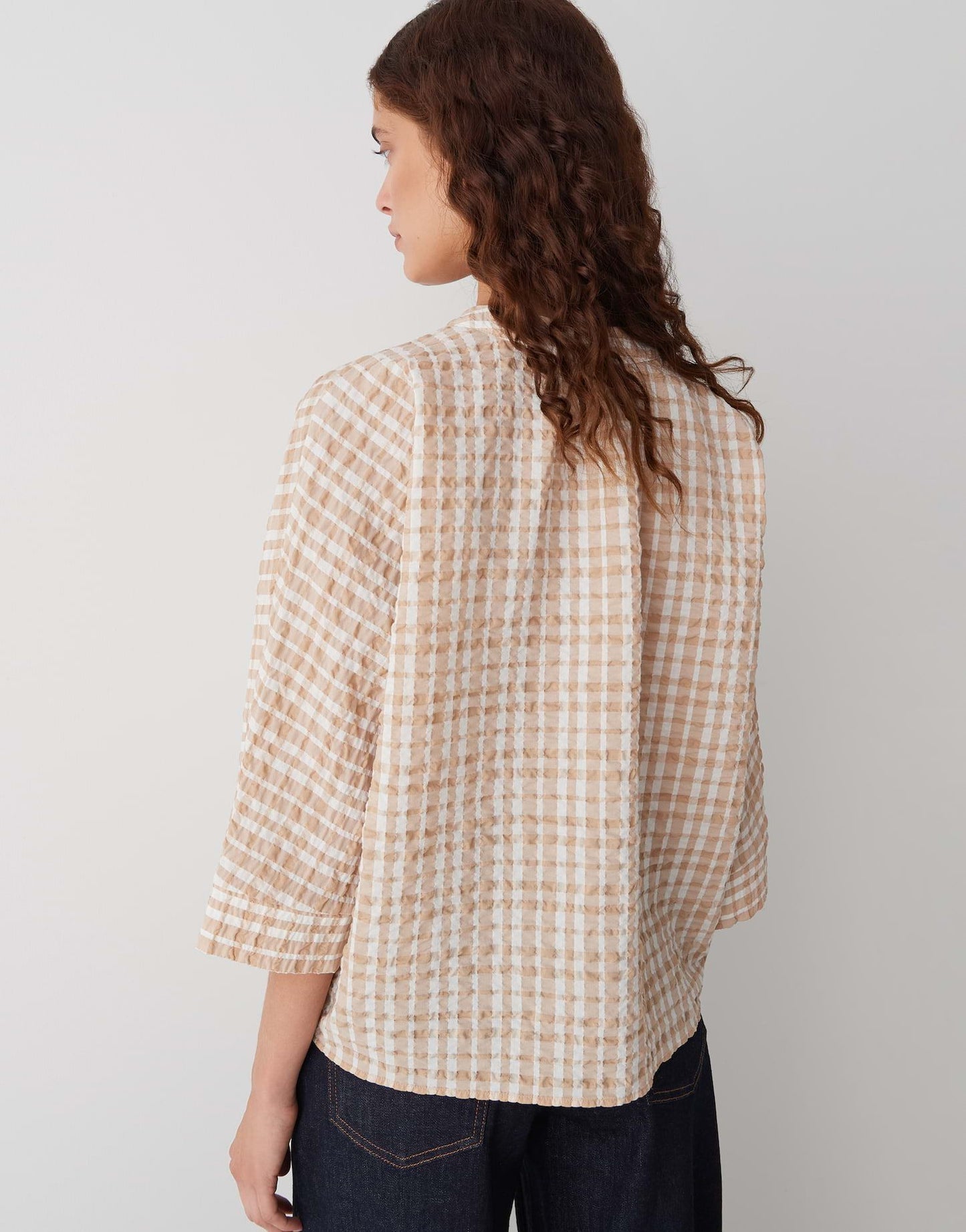 Opus Damen Bluse Fountry braun