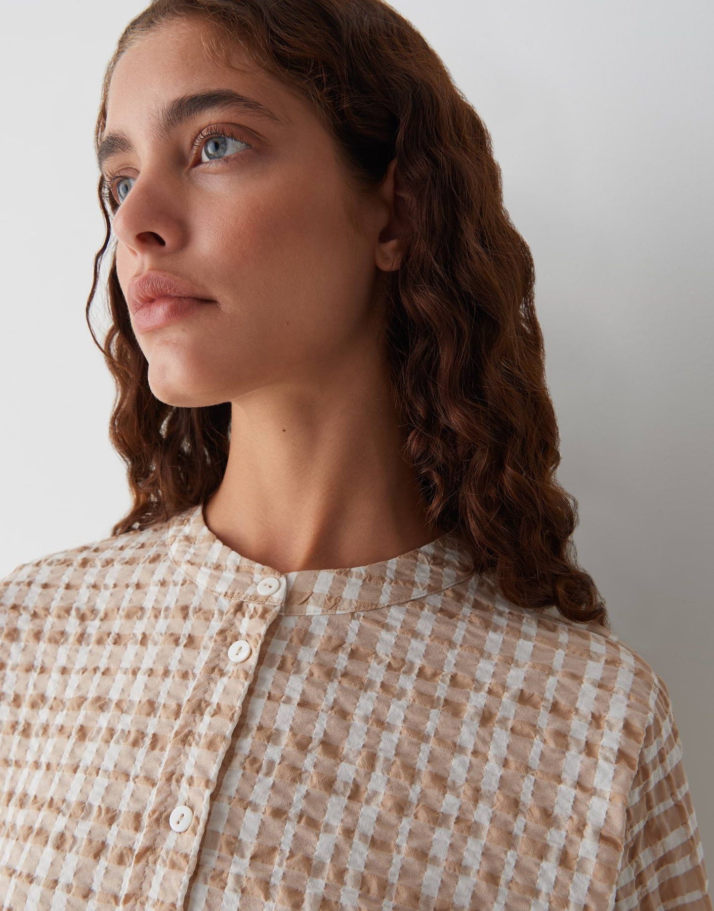 Opus Damen Bluse Fountry braun