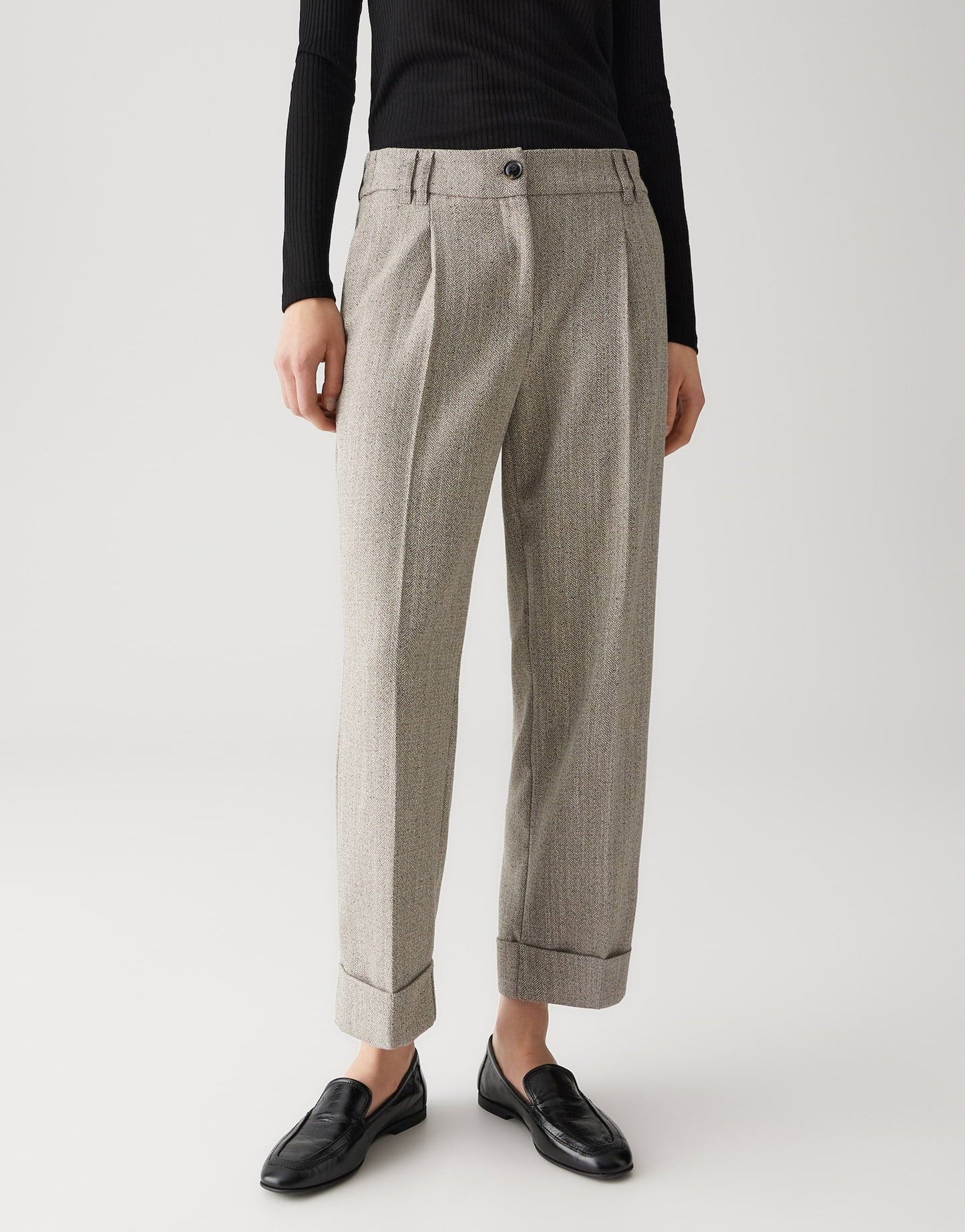 Opus Damen Hose beige