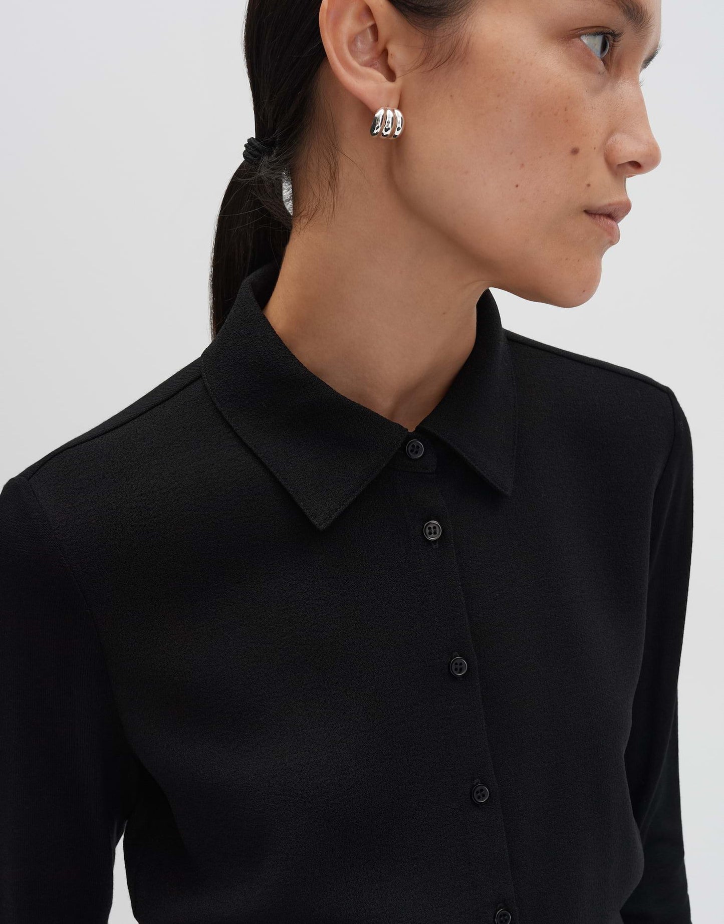 Someday Damen Bluse schwarz