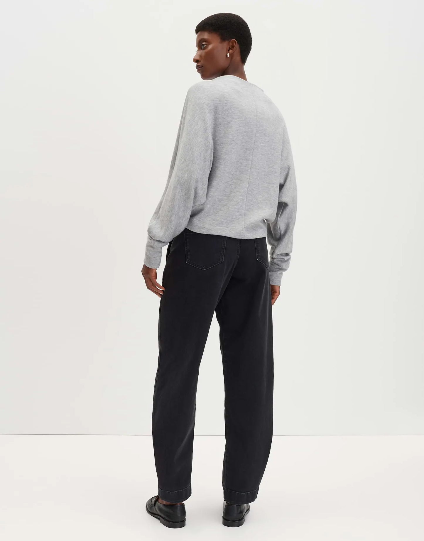 Someday Damen Sweatshirt Utibby detail grau