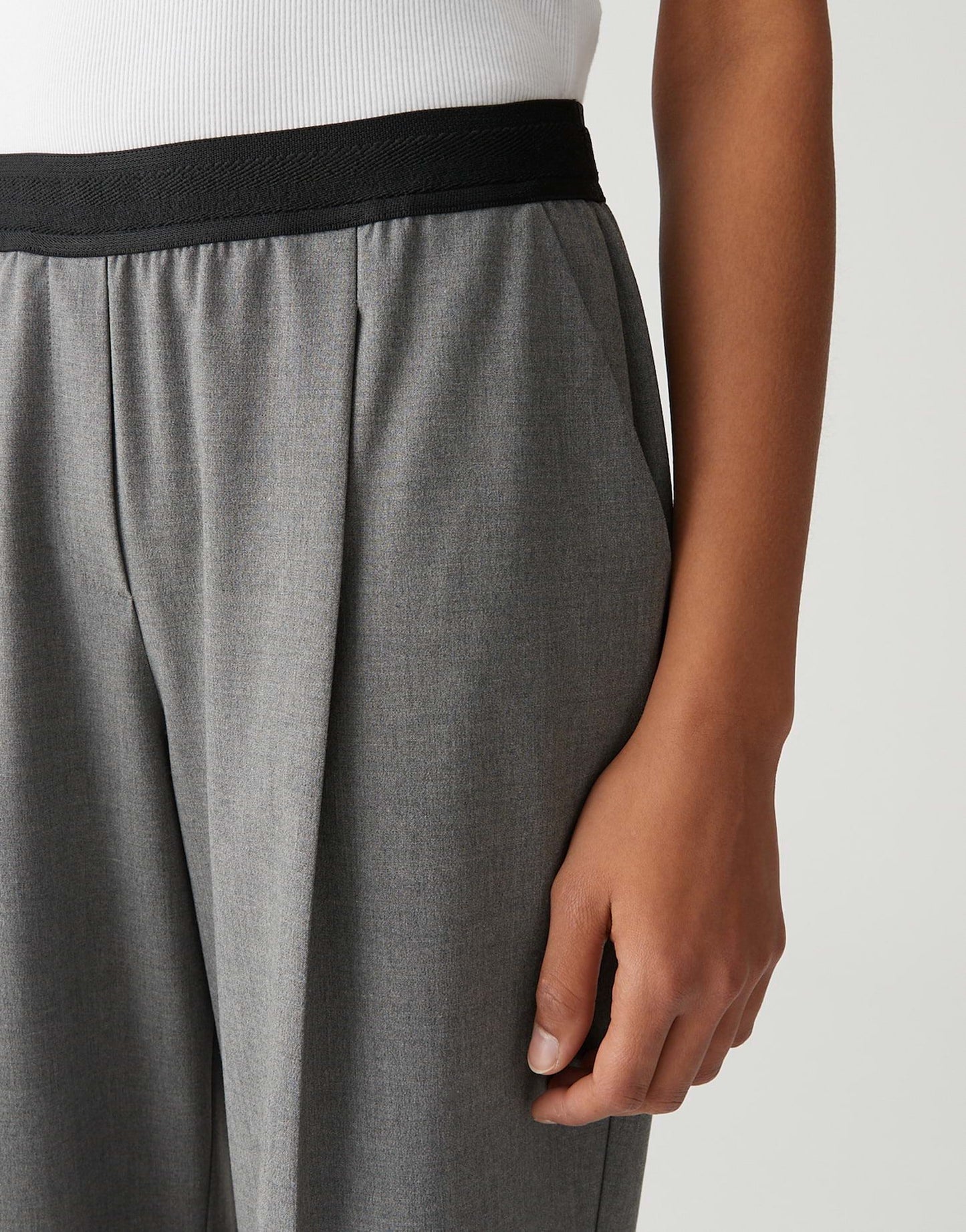 Opus Damen Hose Marou city grau