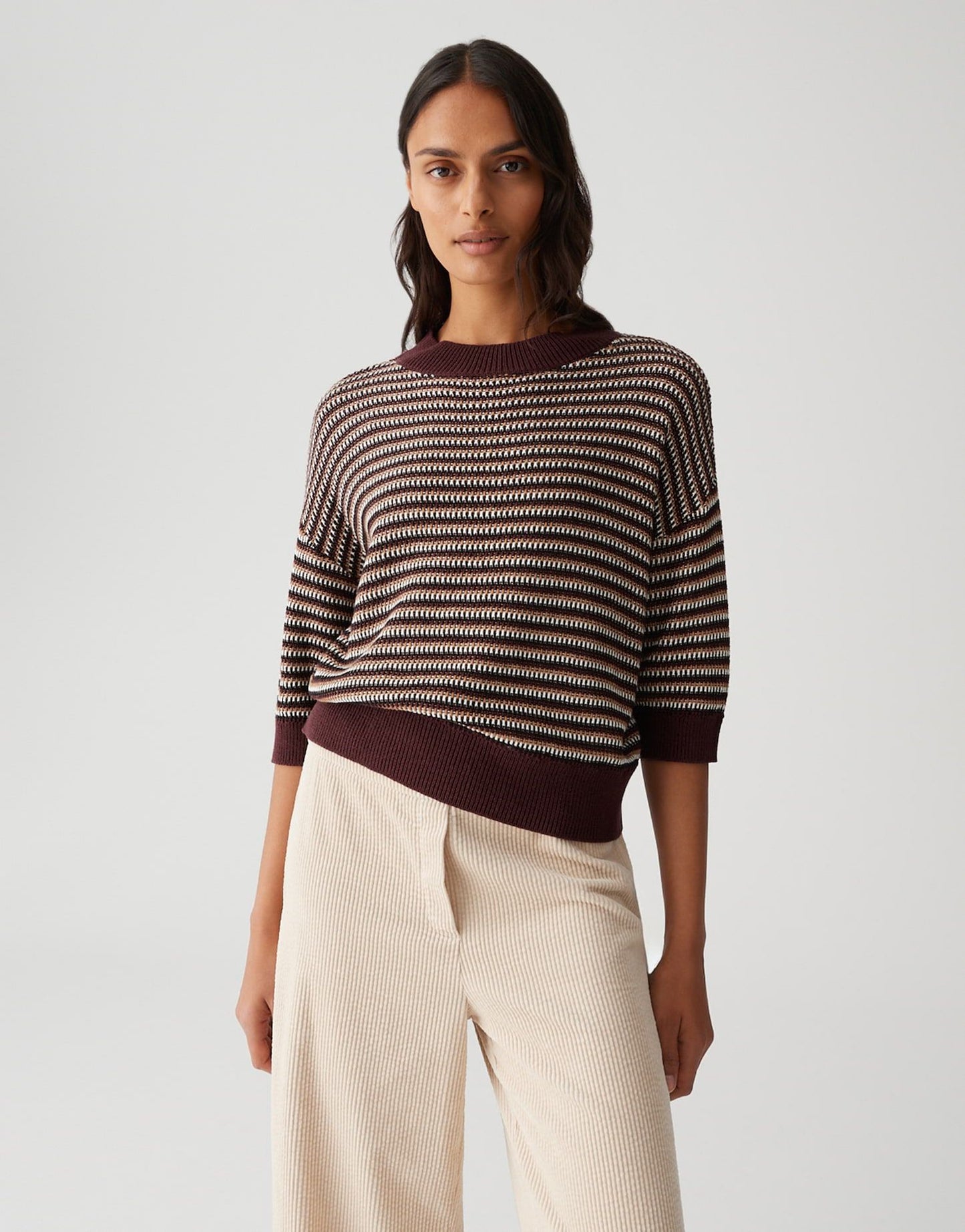 Opus Damen Shirt | braun