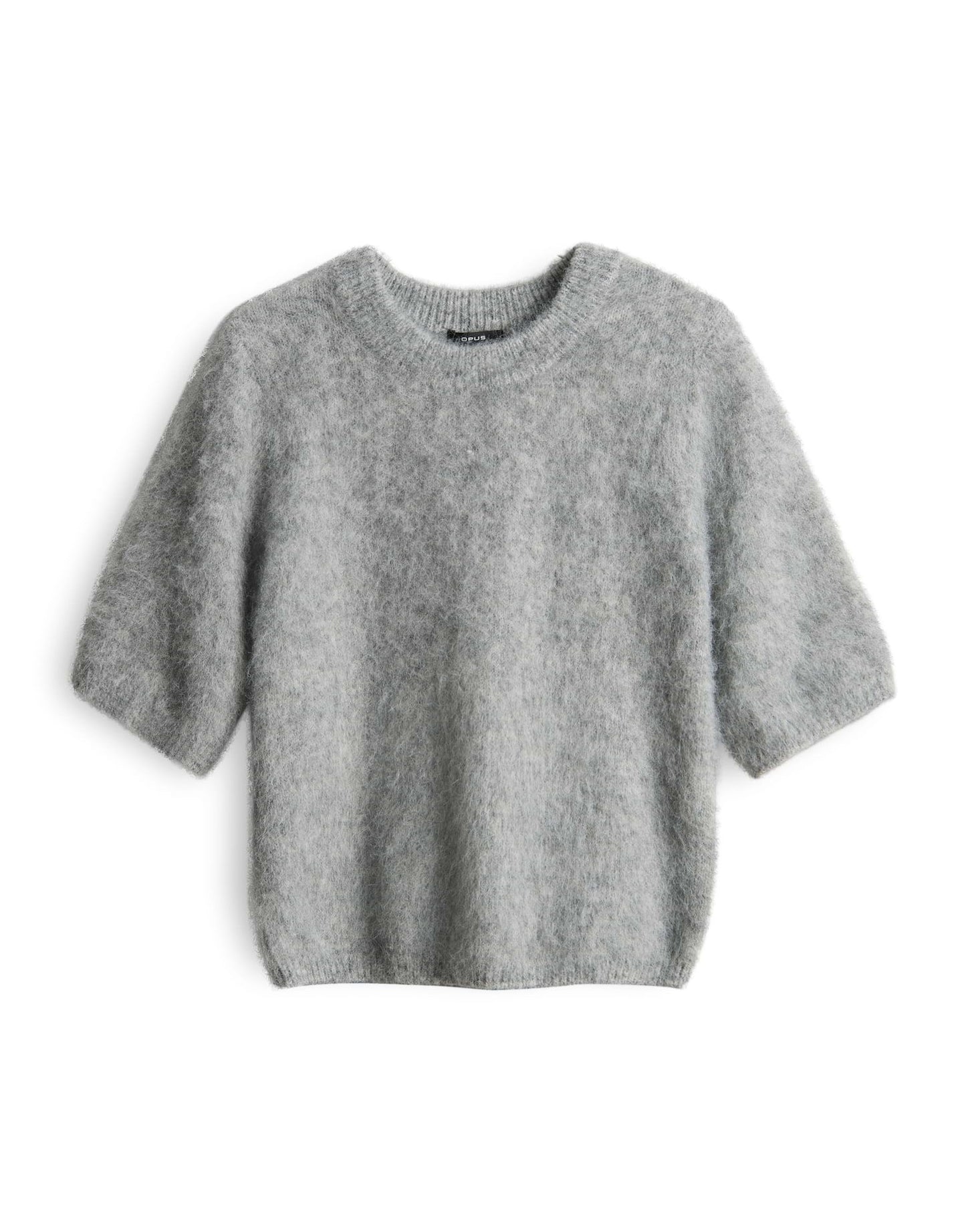 Opus Damen Shirt Plaush grau