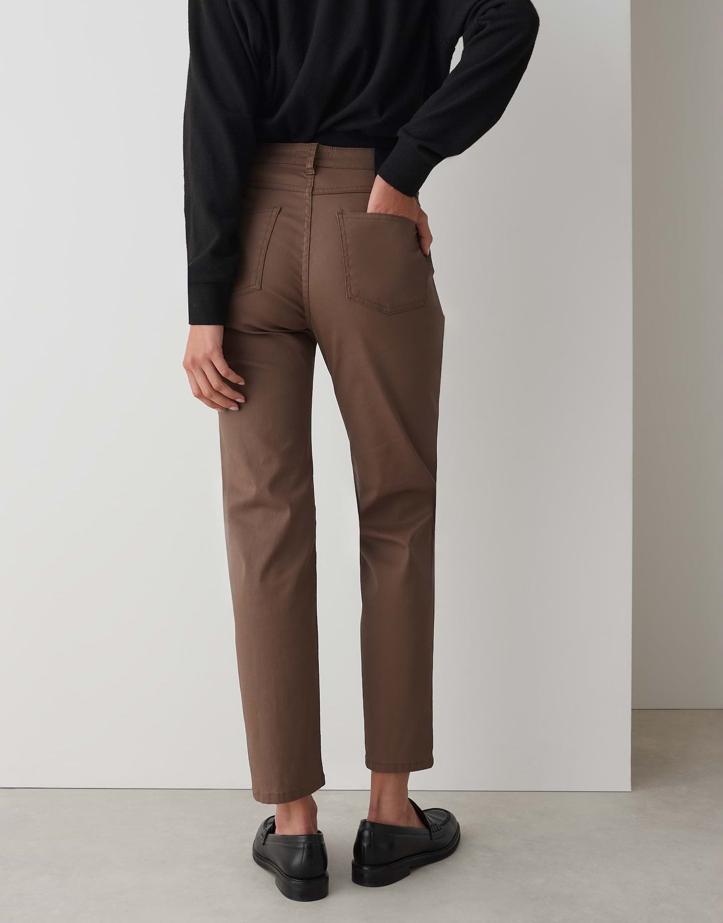 Opus Damen Jeans braun