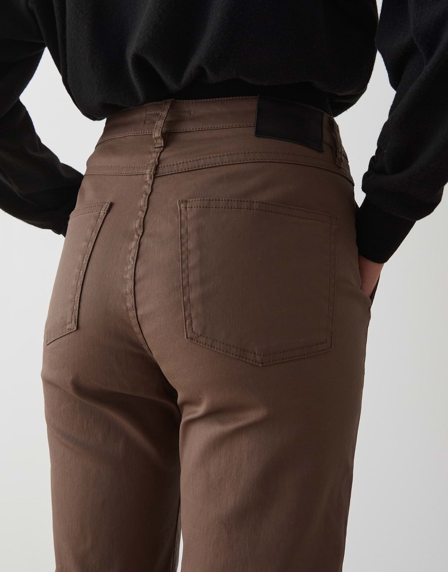 Opus Damen Jeans braun