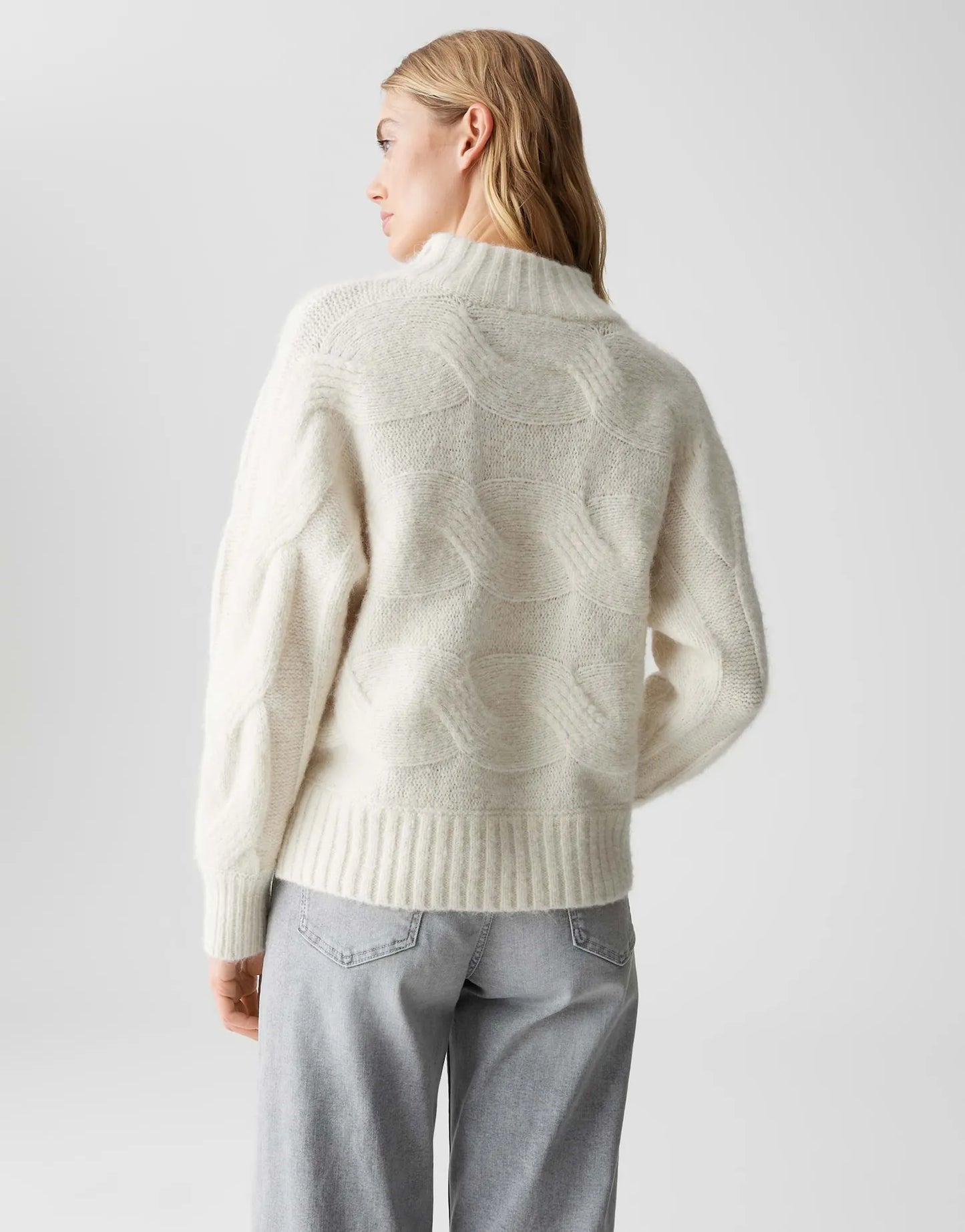 Opus Damen Pullover beige
