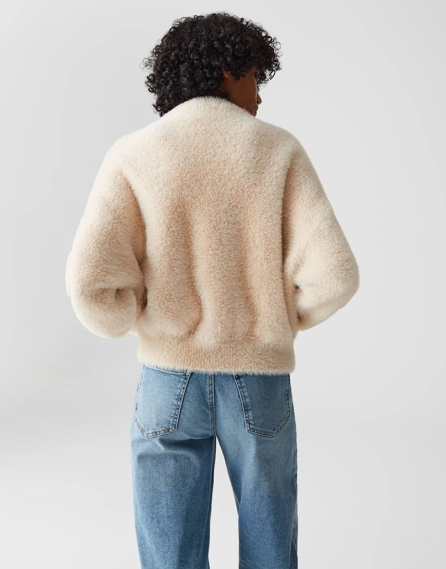 Opus Damen Jacke beige