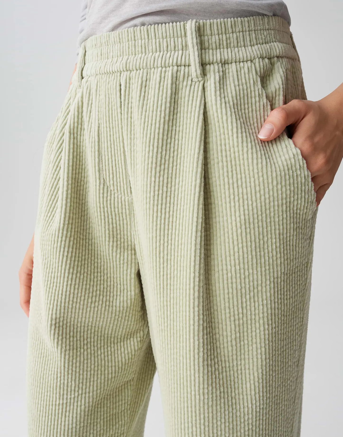 Opus Damen Hose grün
