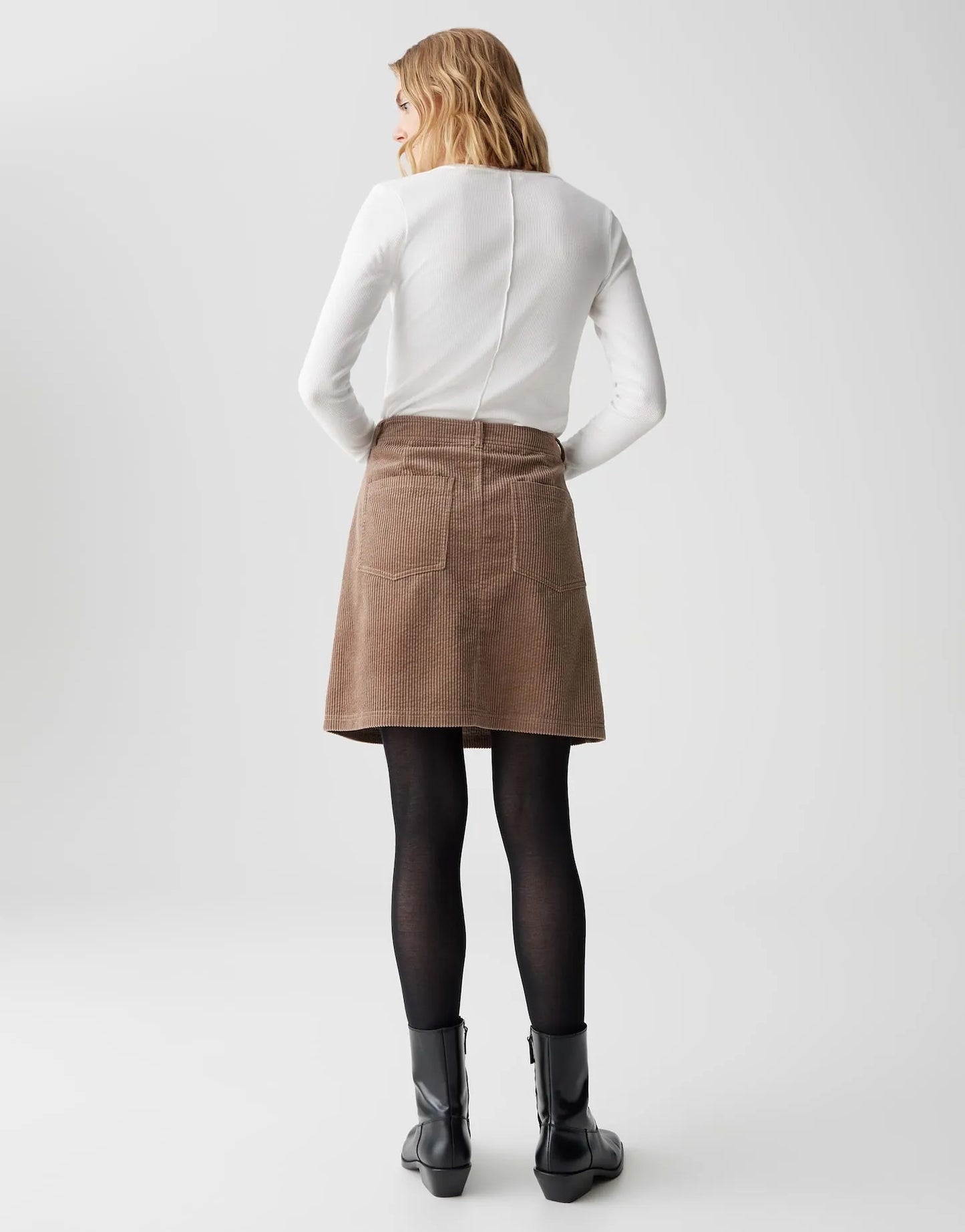 Opus Damen Rock braun