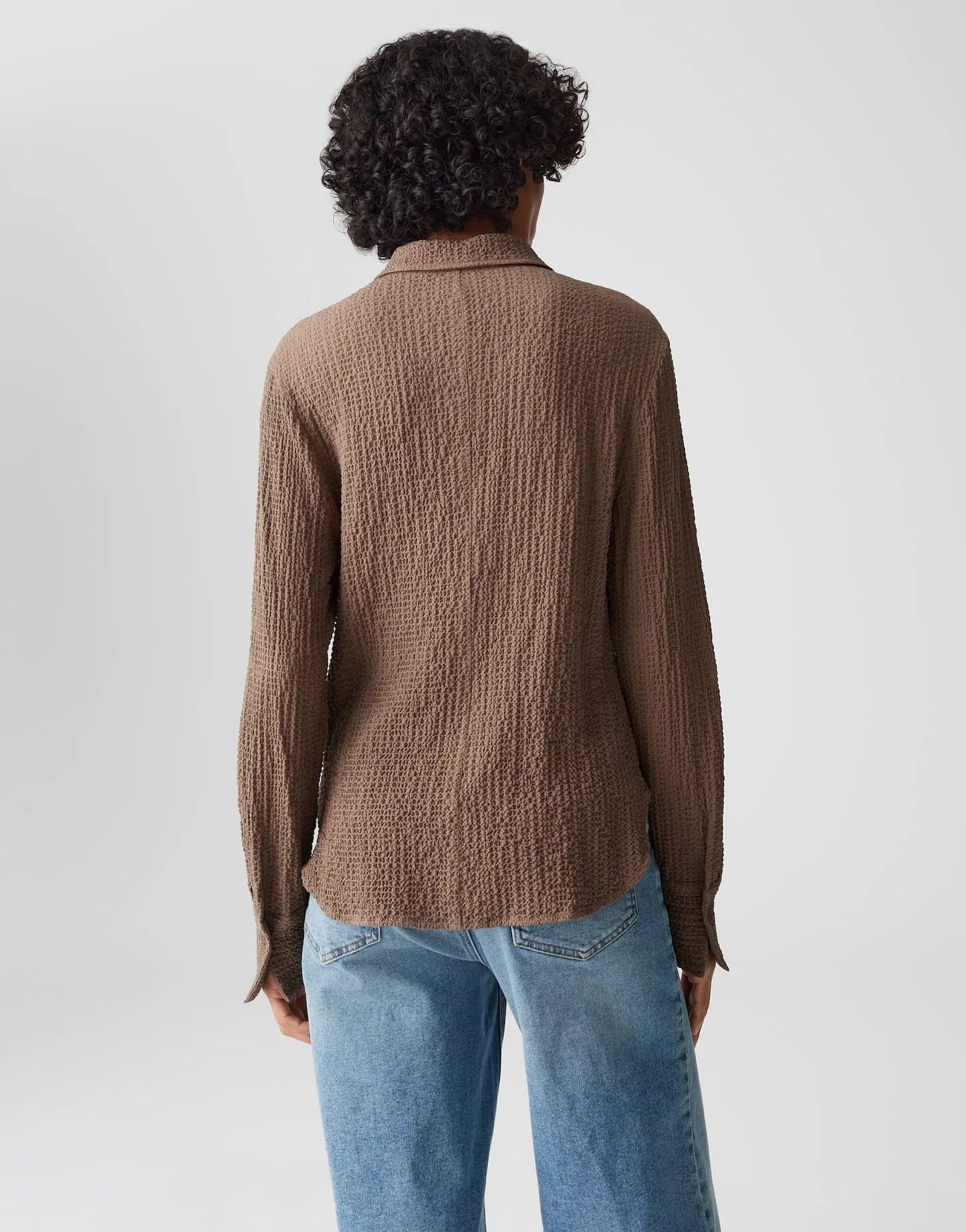 Opus Damen Bluse braun