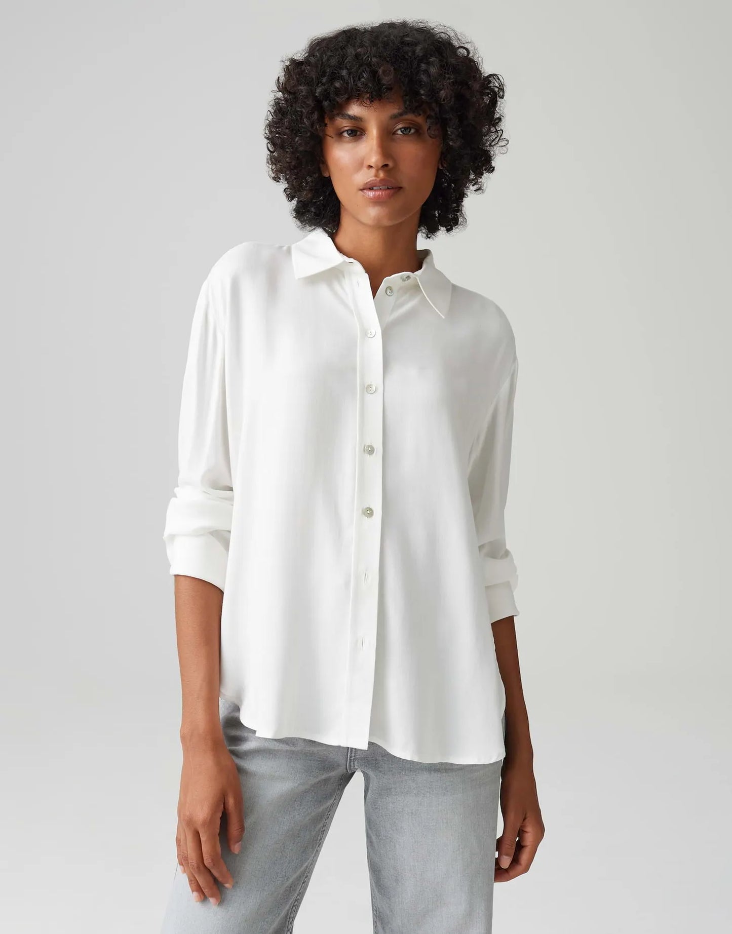 Opus Damen Bluse weiß
