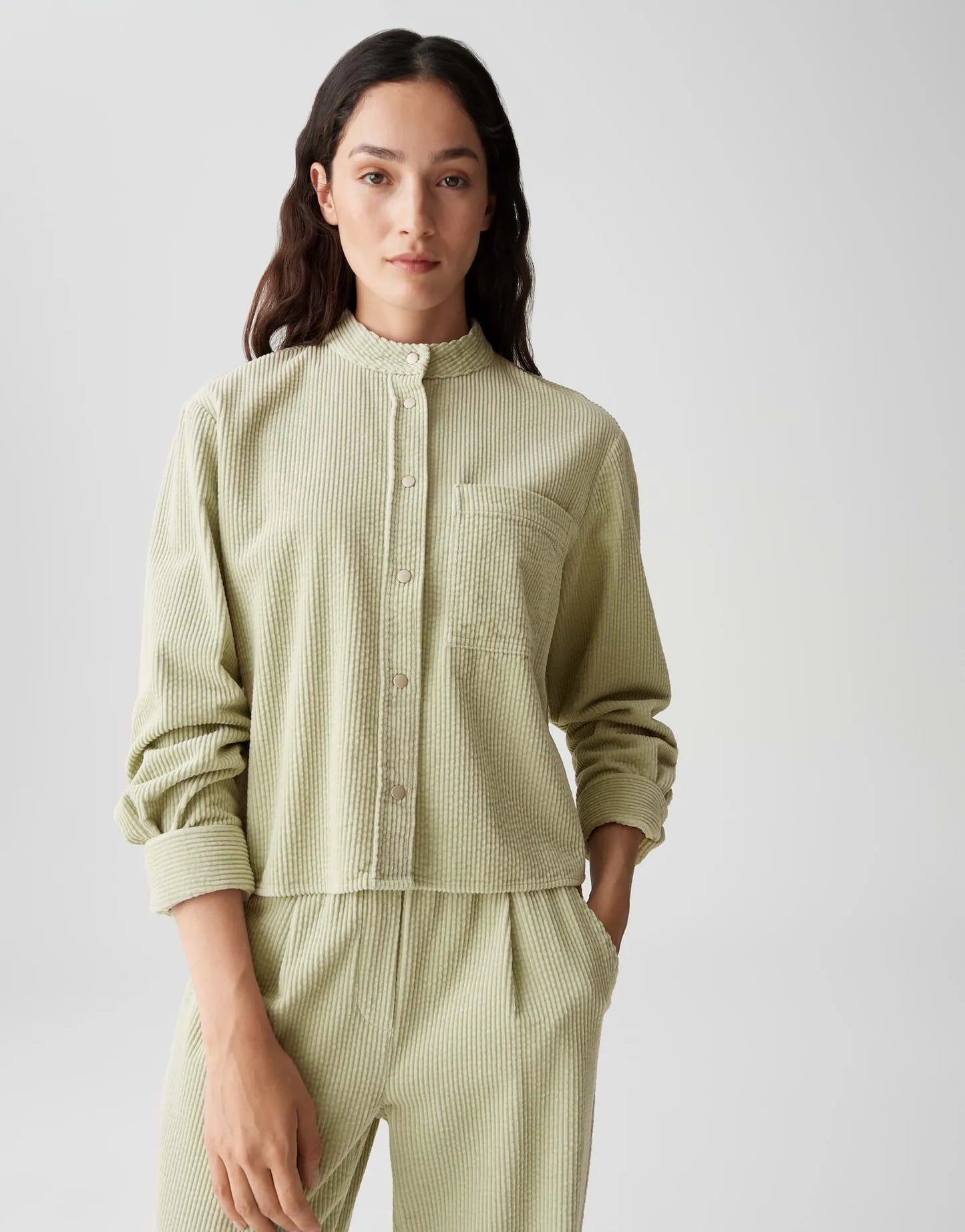 Opus Damen Bluse grün