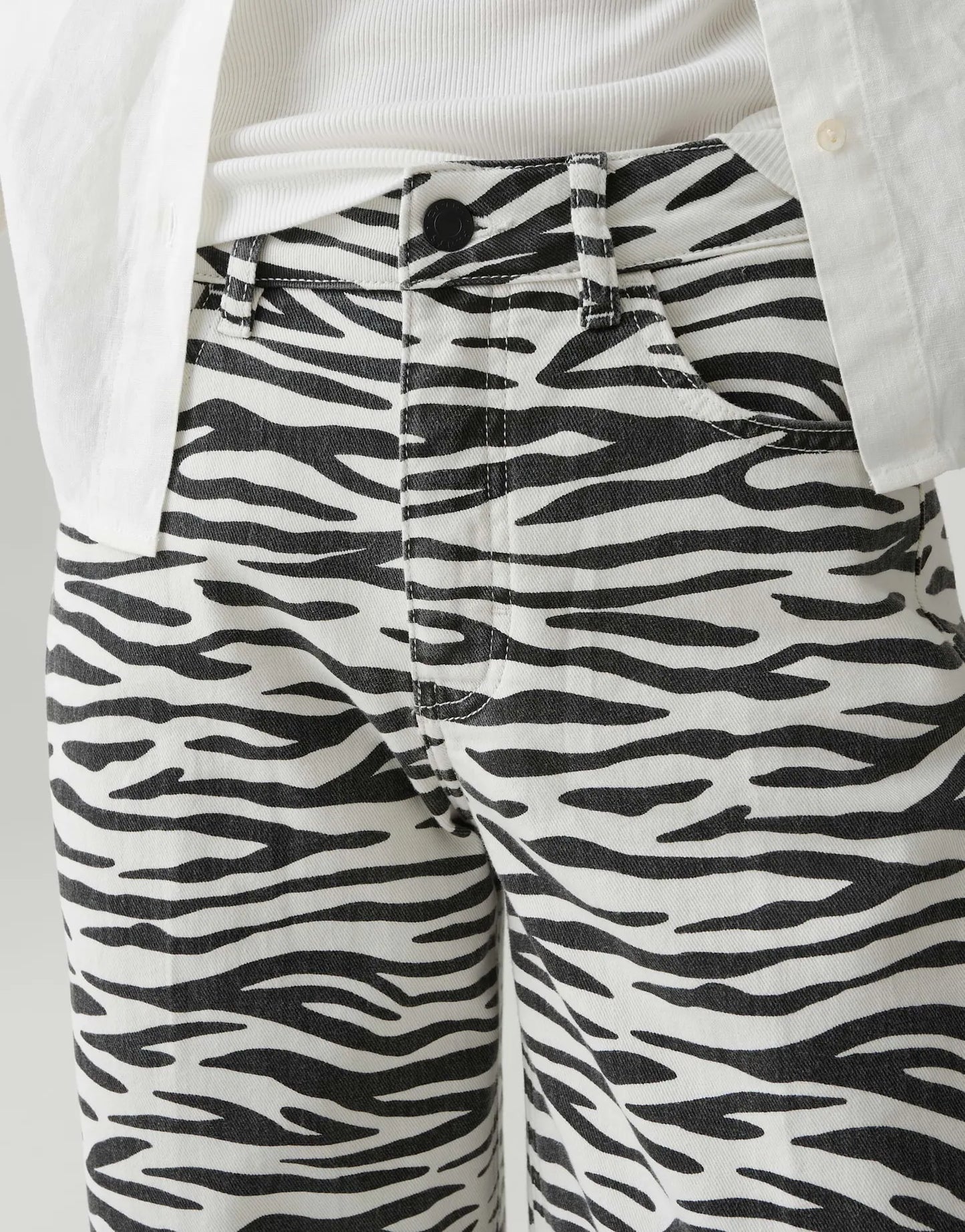 Opus Pants – Opus Damren Jeans Mari clear zebra