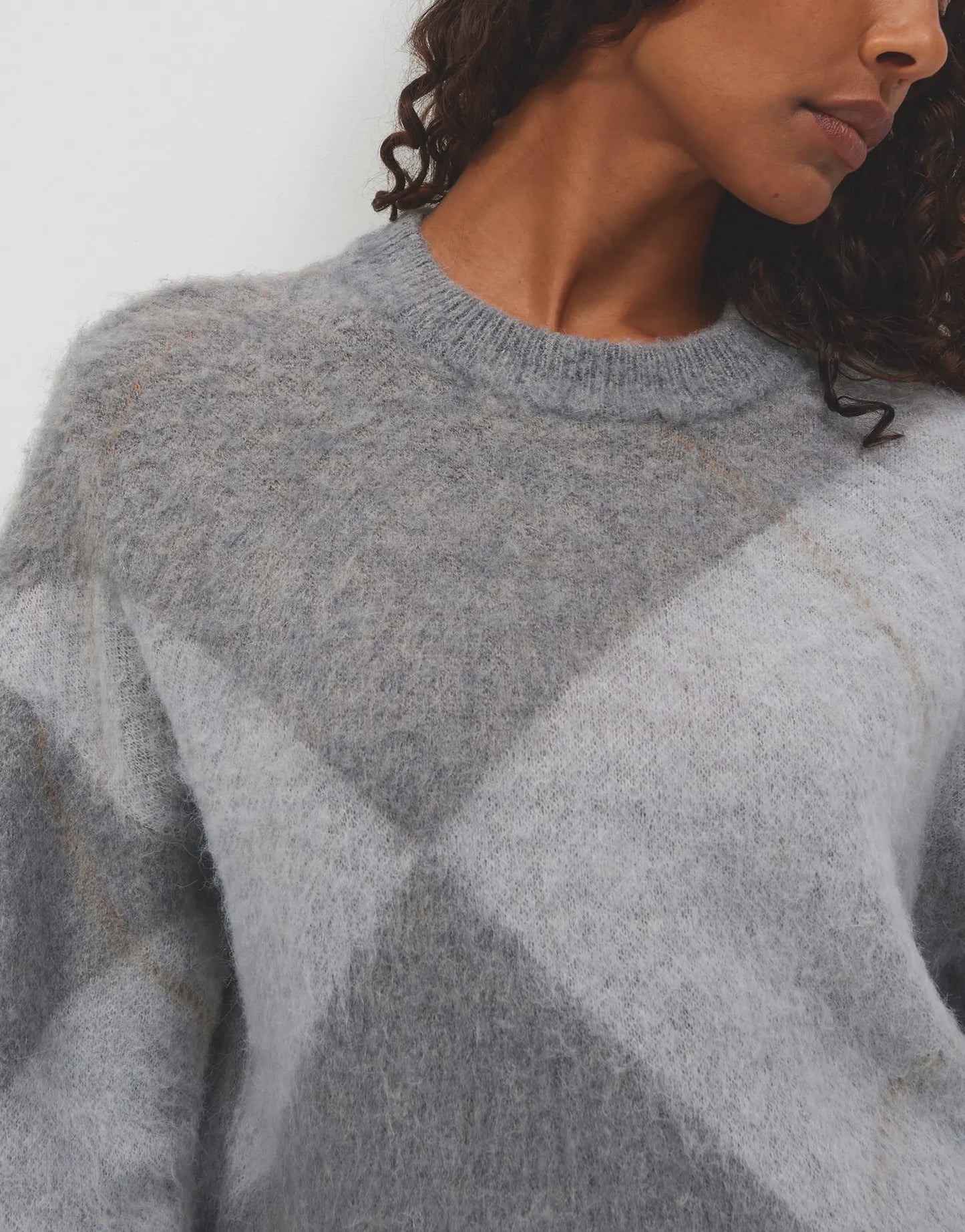 Opus Damen Strickpullover Pargyle