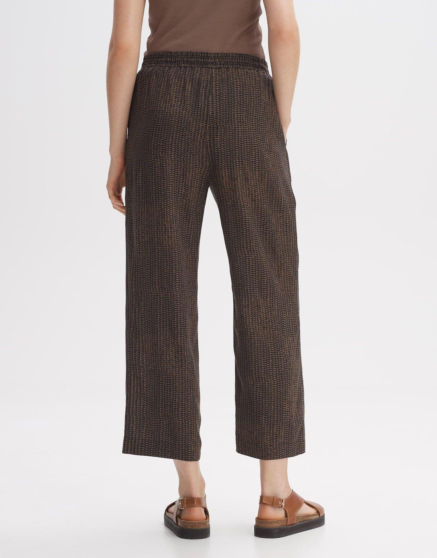 Opus Damen Hose braun