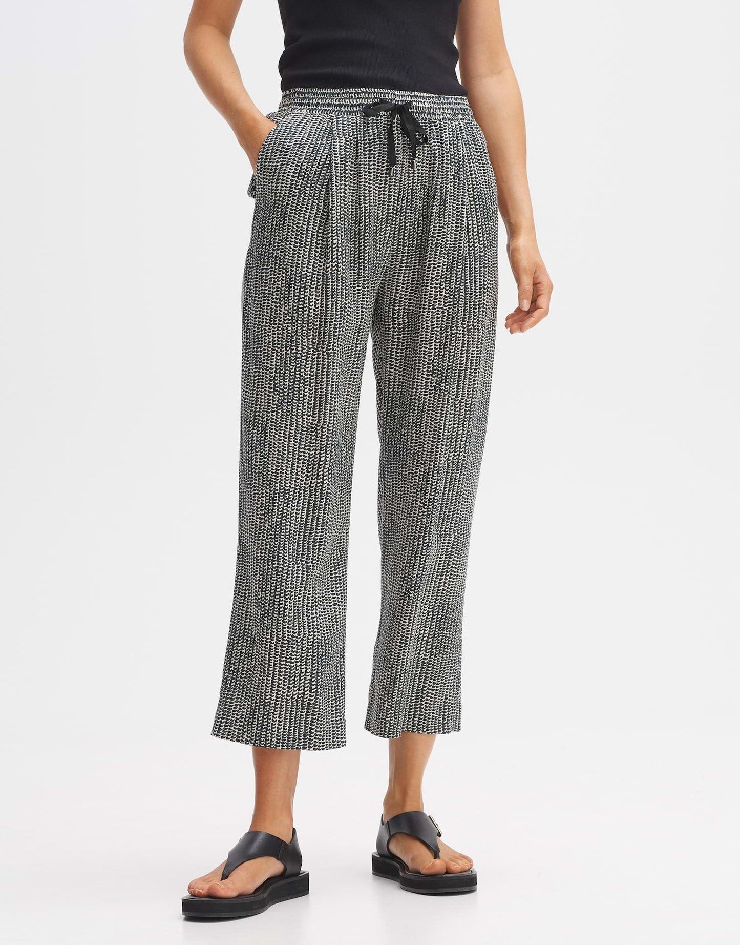 Opus Damen Hose grün