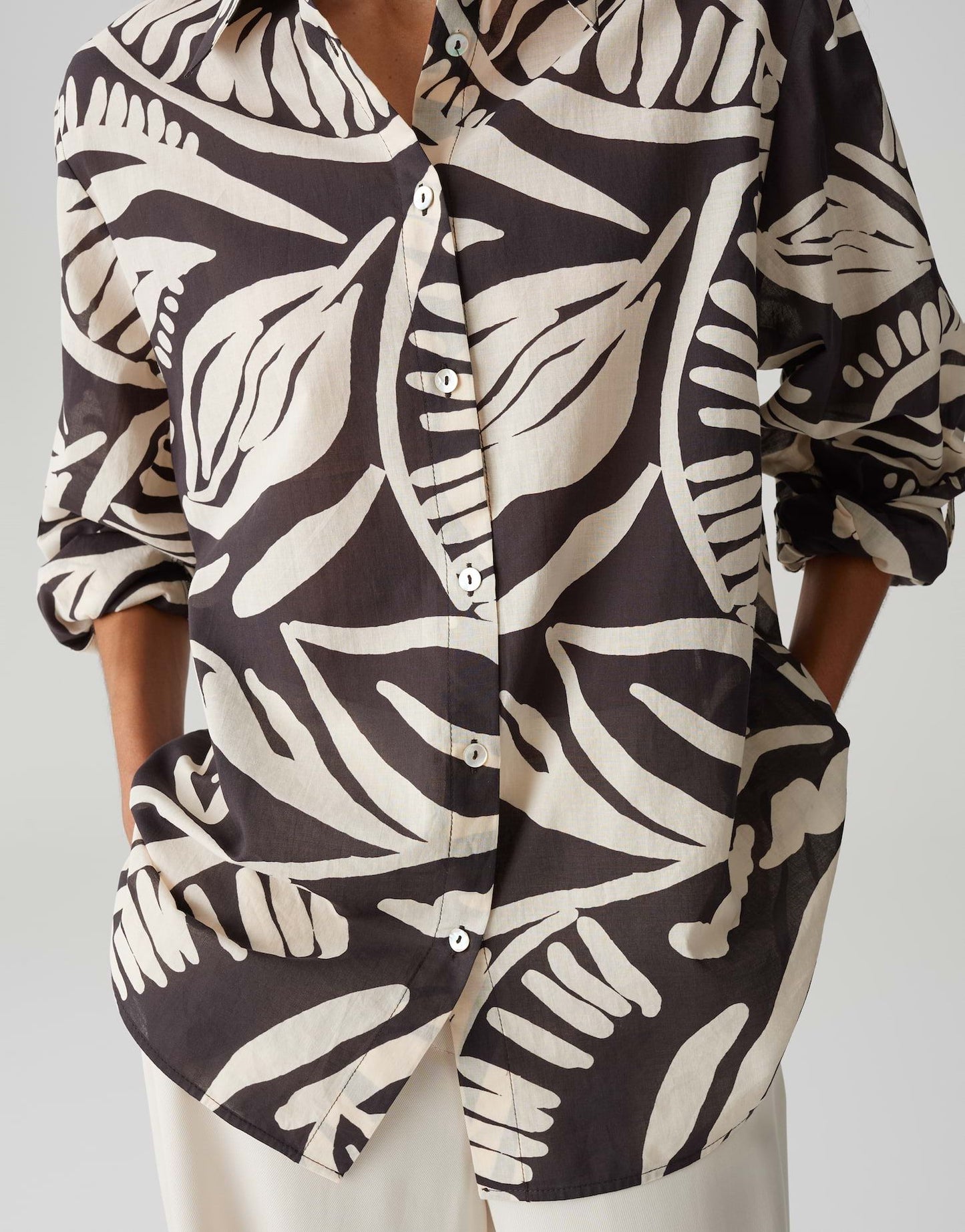 OPUS – Opus Damen Bluse Fumine tropical