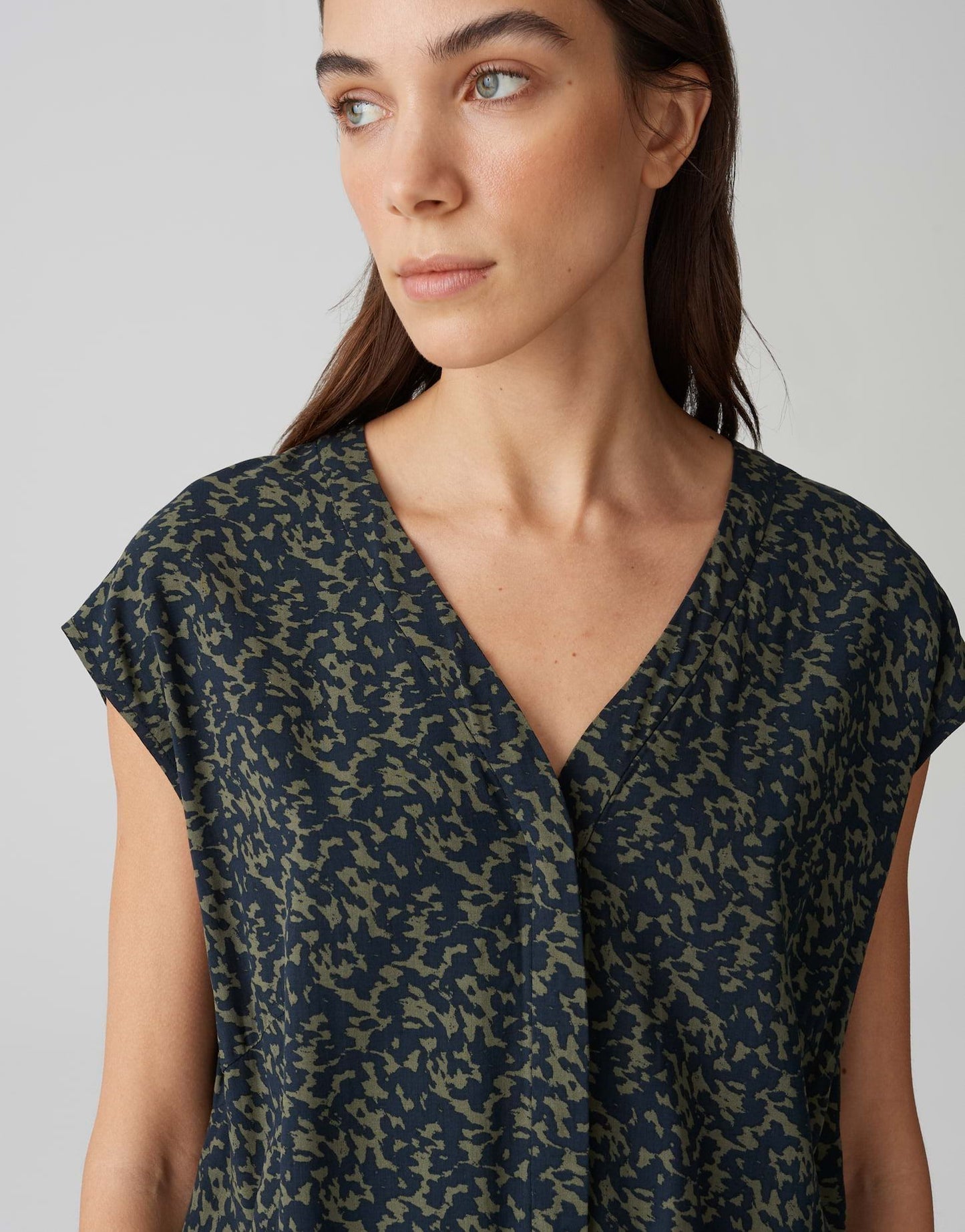 Opus Damen Jumpsuit Moneli shadow blau